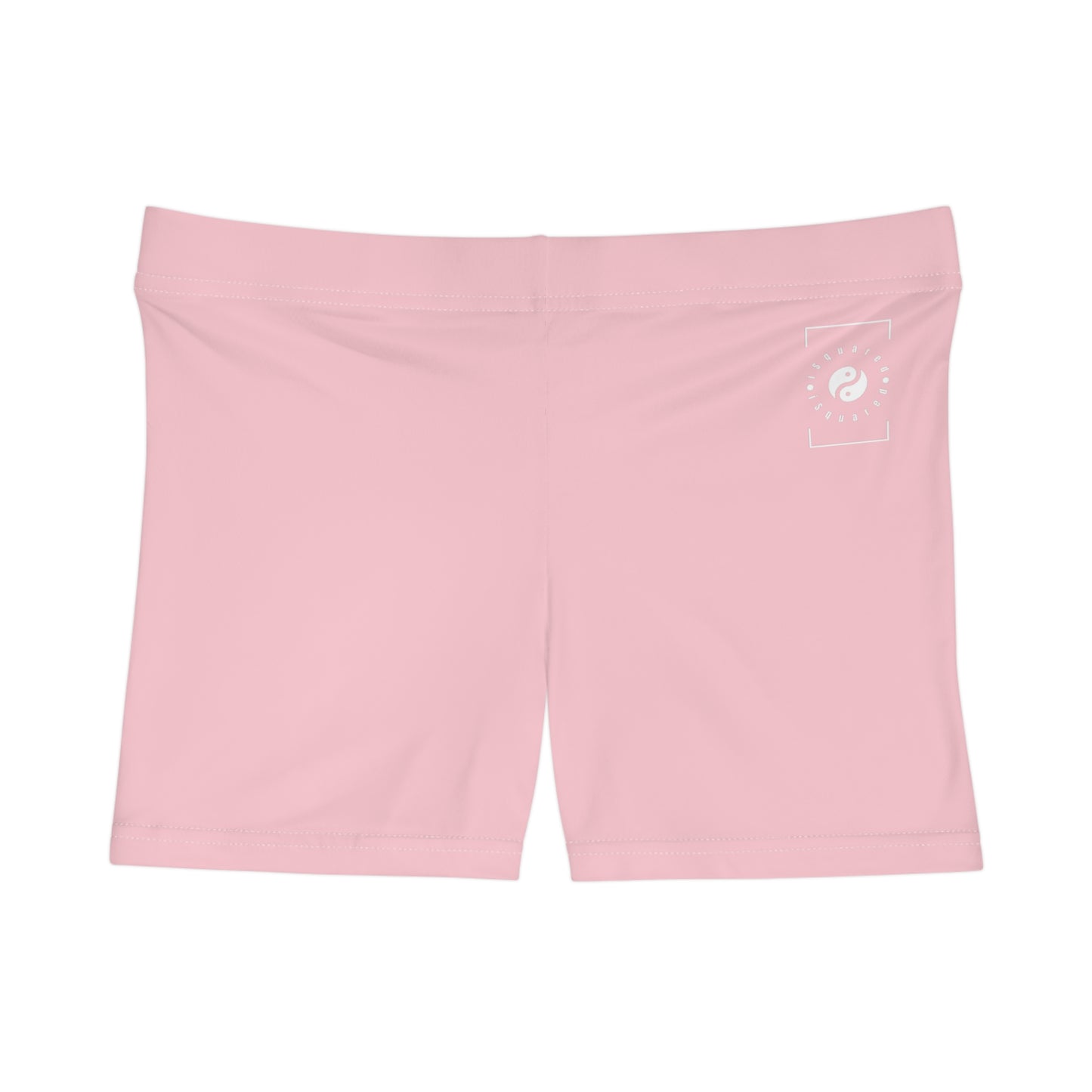 FFCCD4 Rose Clair - Mini Short de Yoga Chaud