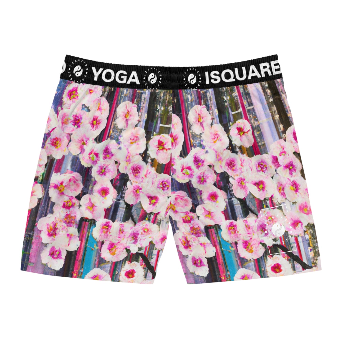 Abstract Bloom 05 - Swim Shorts (Mid-Length) for Men