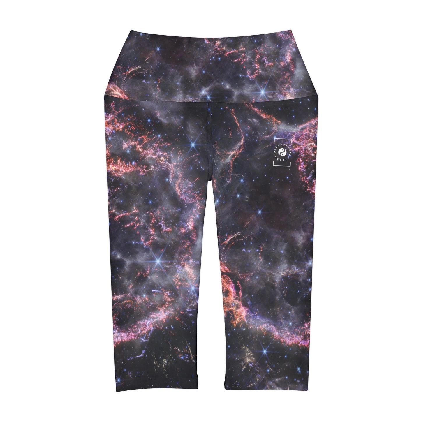 Cassiopeia A (NIRCam Image) - JWST Collection - High Waisted Capri Leggings