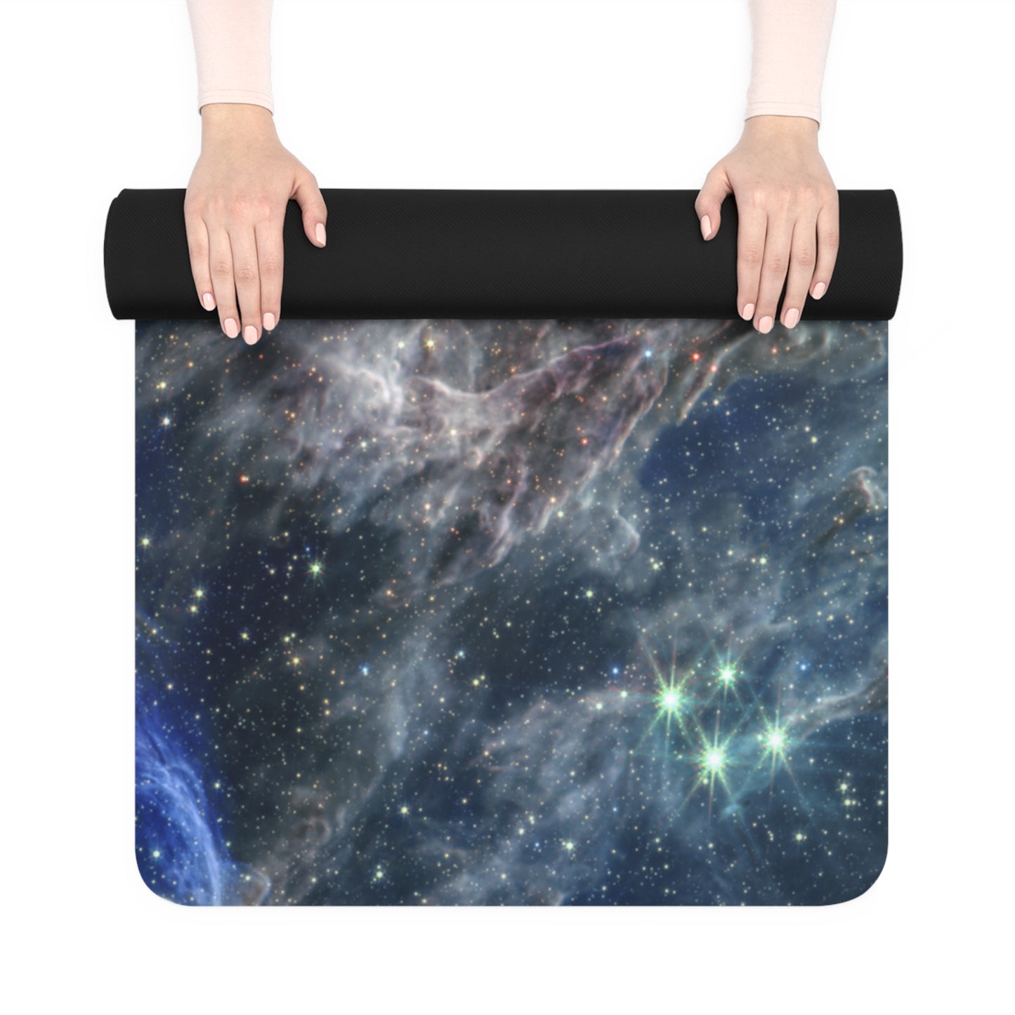 Pillars of Creation (NIRCam and MIRI Composite Image) - JWST Collection - Yoga Mat