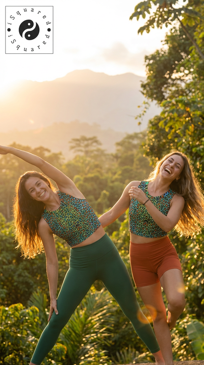 Wild Leopards - iSquared Crop Top