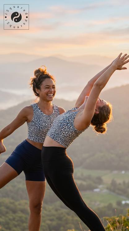 Wild Leopards - iSquared Crop Top