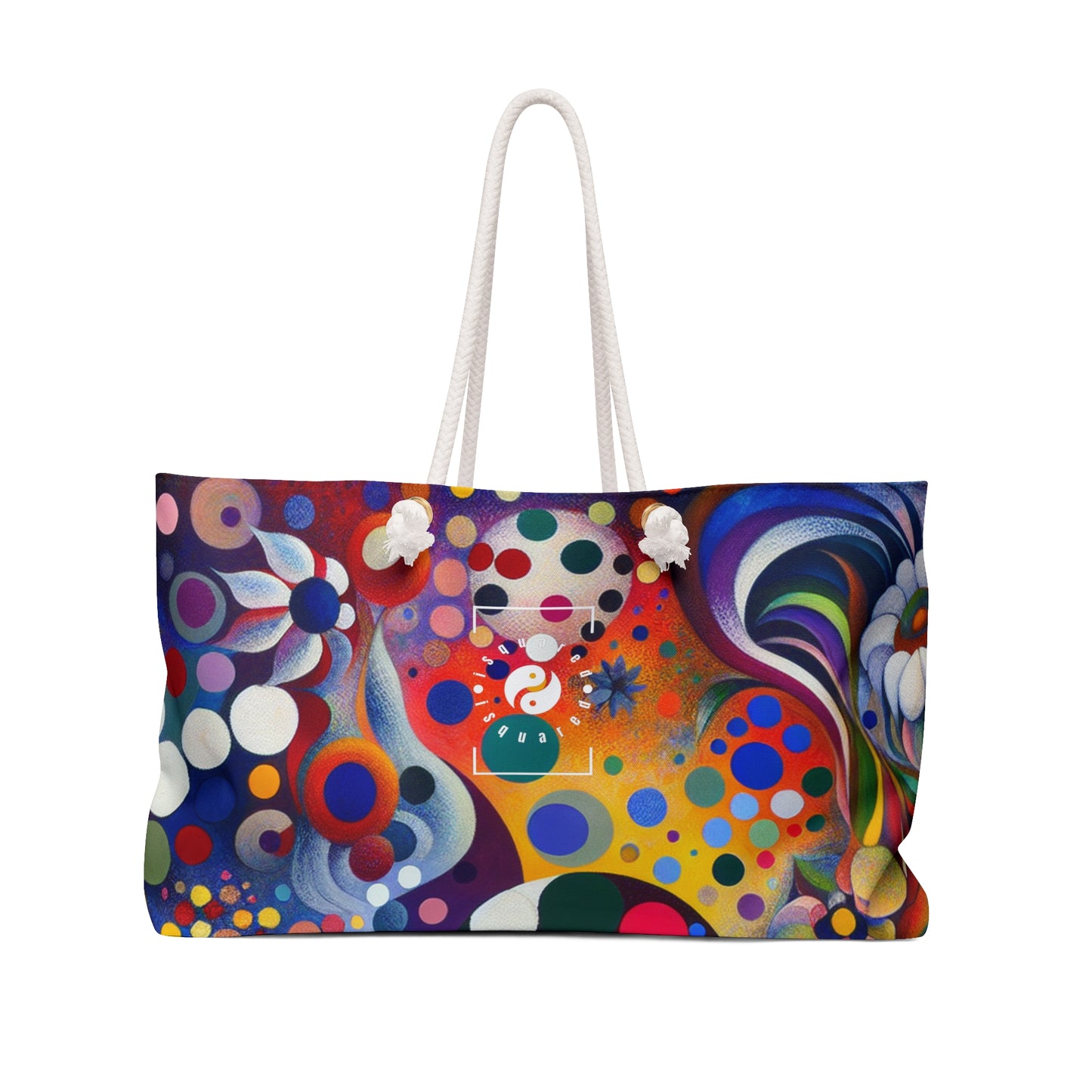 "Polka Petals in Yogic Surrealism: An Artistic Salute to Kusama and Kahlo" - Casual Yoga Bag