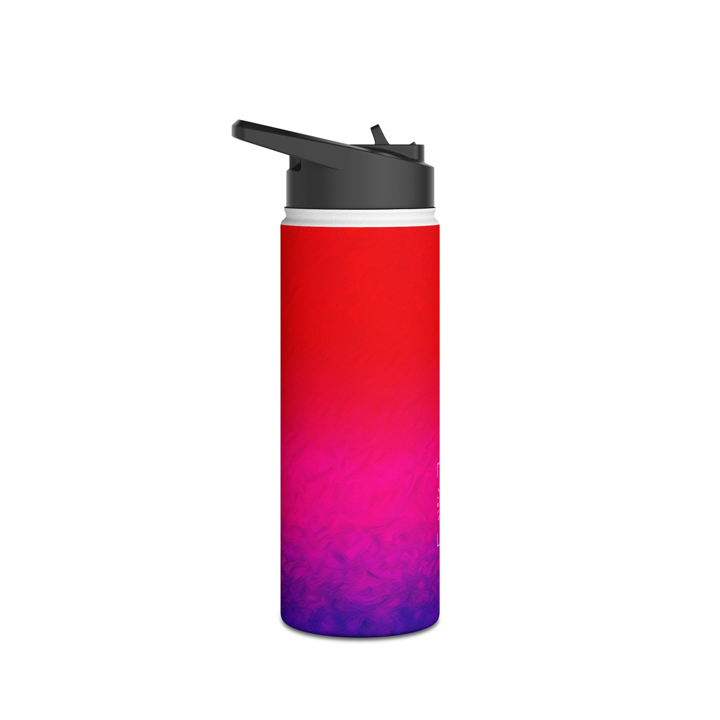 "Technicolour Ascent: The Digital Highline" - Water Bottle