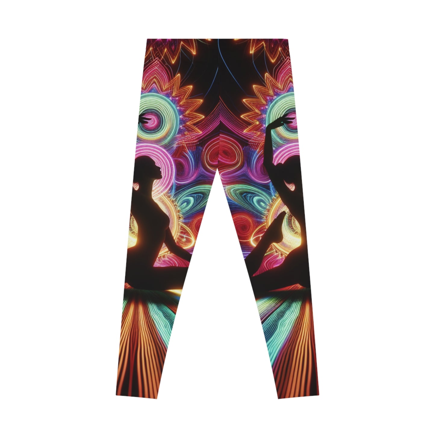 "Neon Zenith: Chromatic Balance" - Unisex Tights