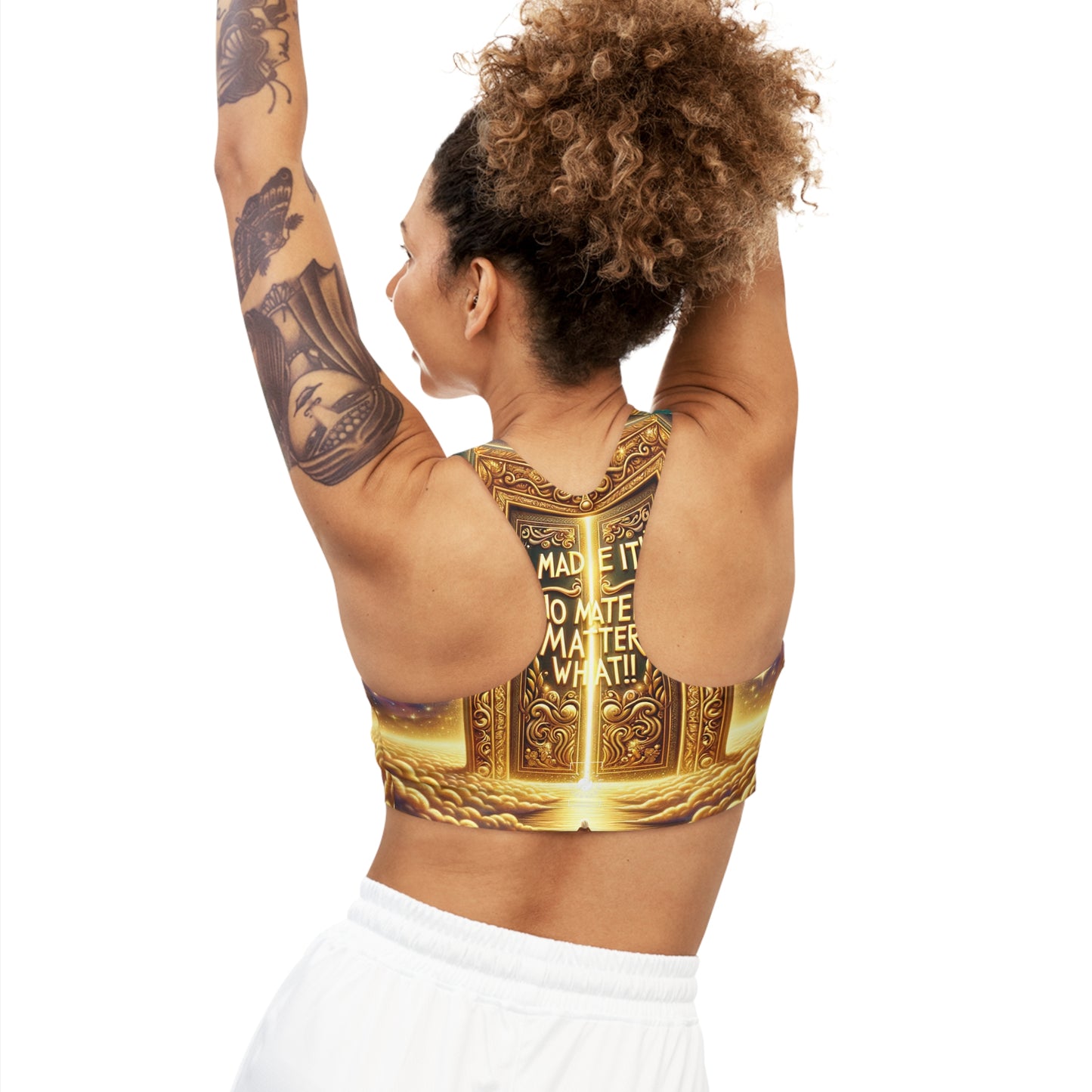 "Threshold of Perseverance" - Seamless Sports Bra