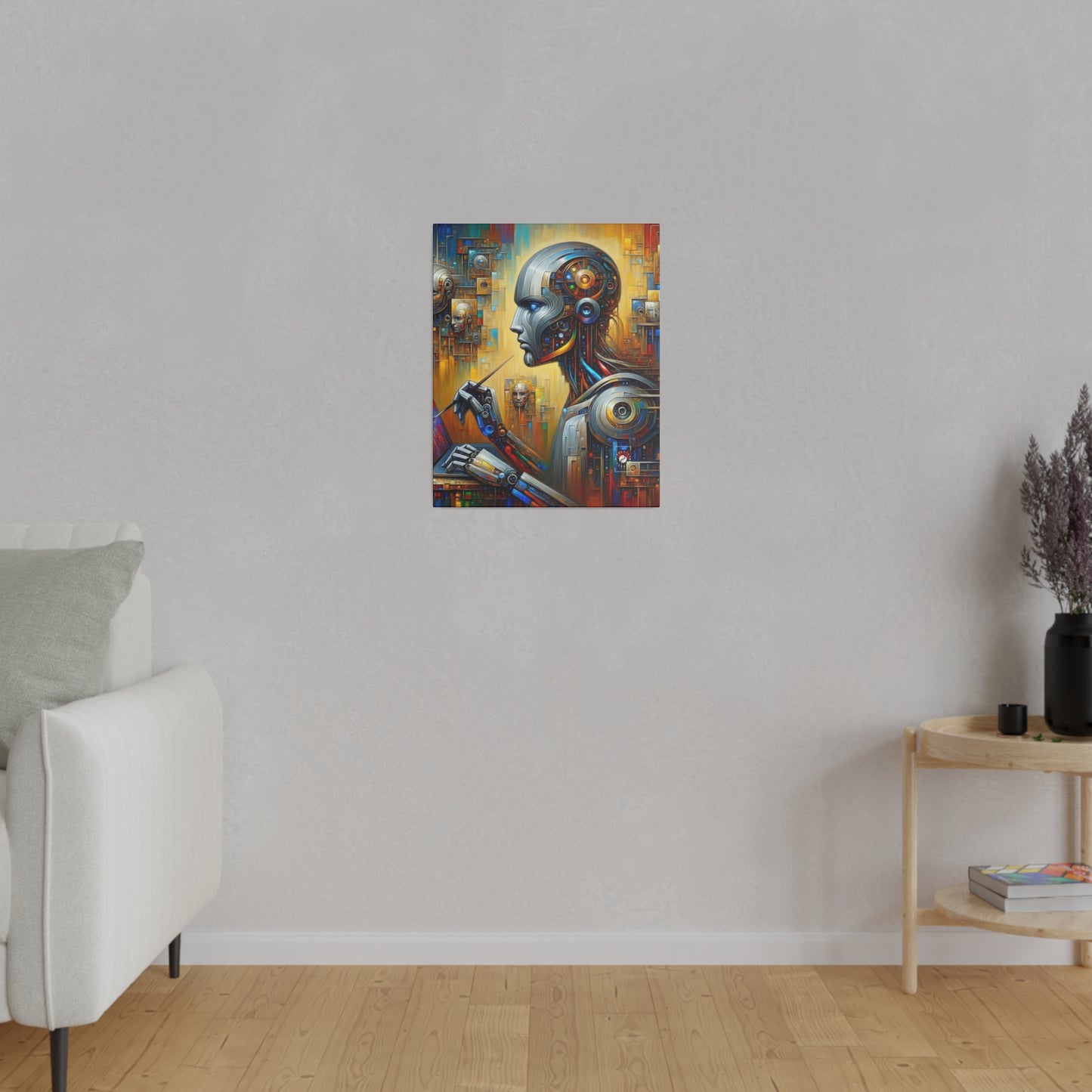 TechnoGenesis - Art Print Canvas