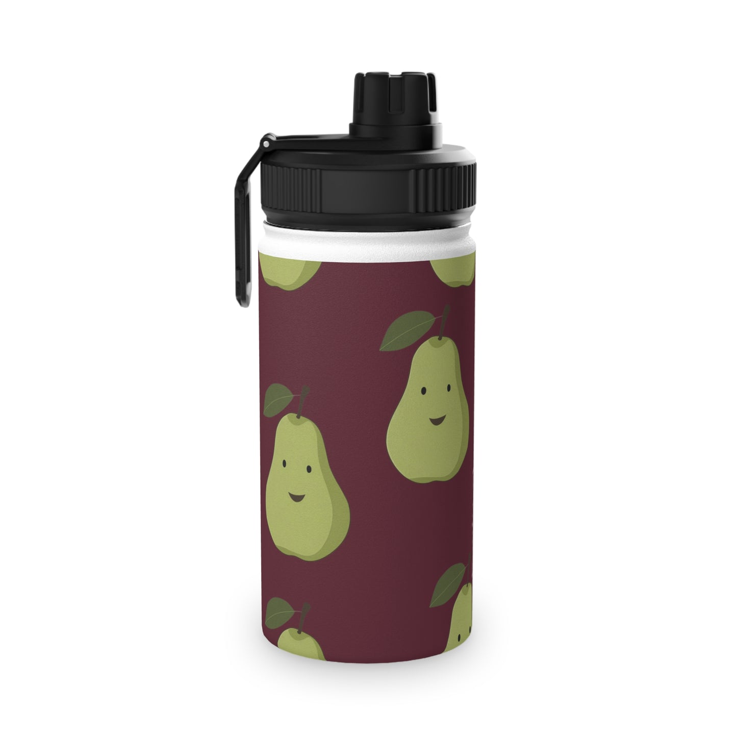 #60182D Deep Siena + Pear - Sports Water Bottle