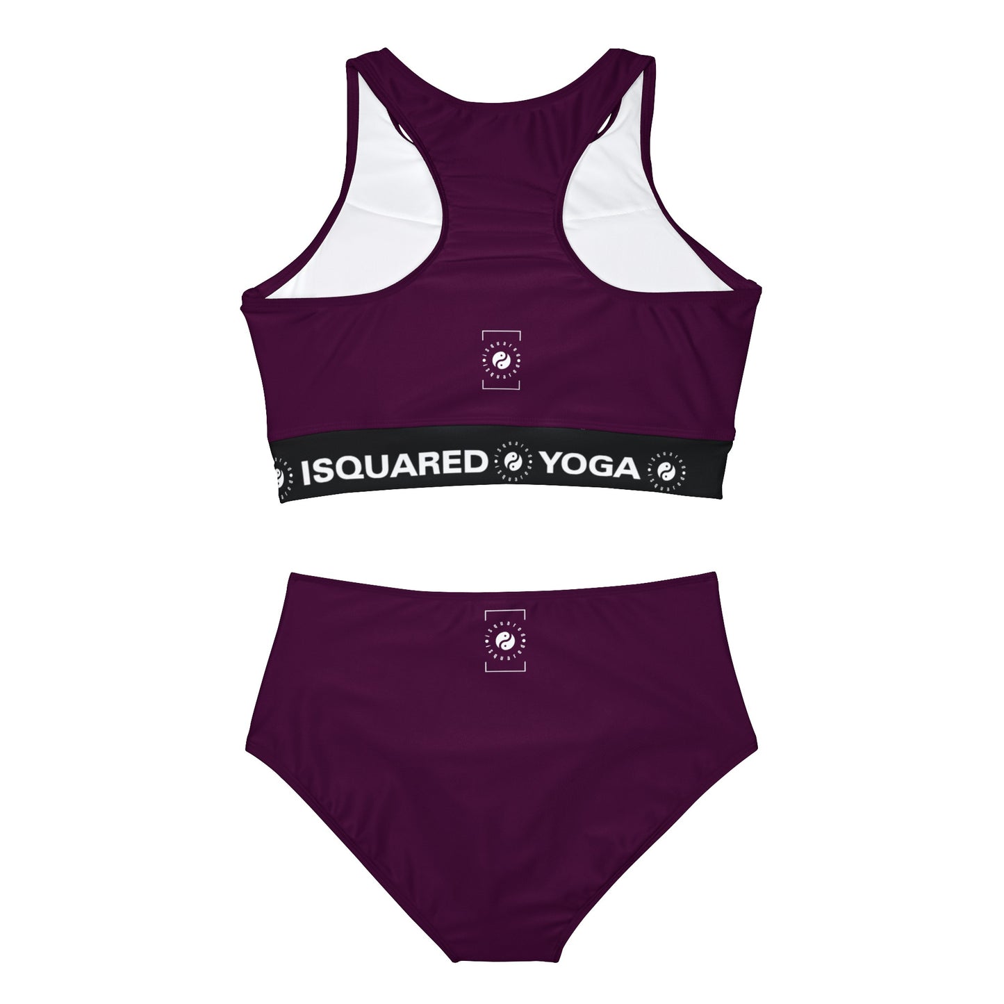 Deep Burgundy - Hot Yoga Bikini Set