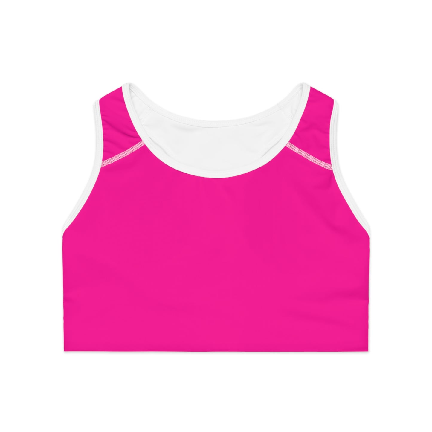 #FF0099 Sharp Pink - Soutien-gorge de sport haute performance