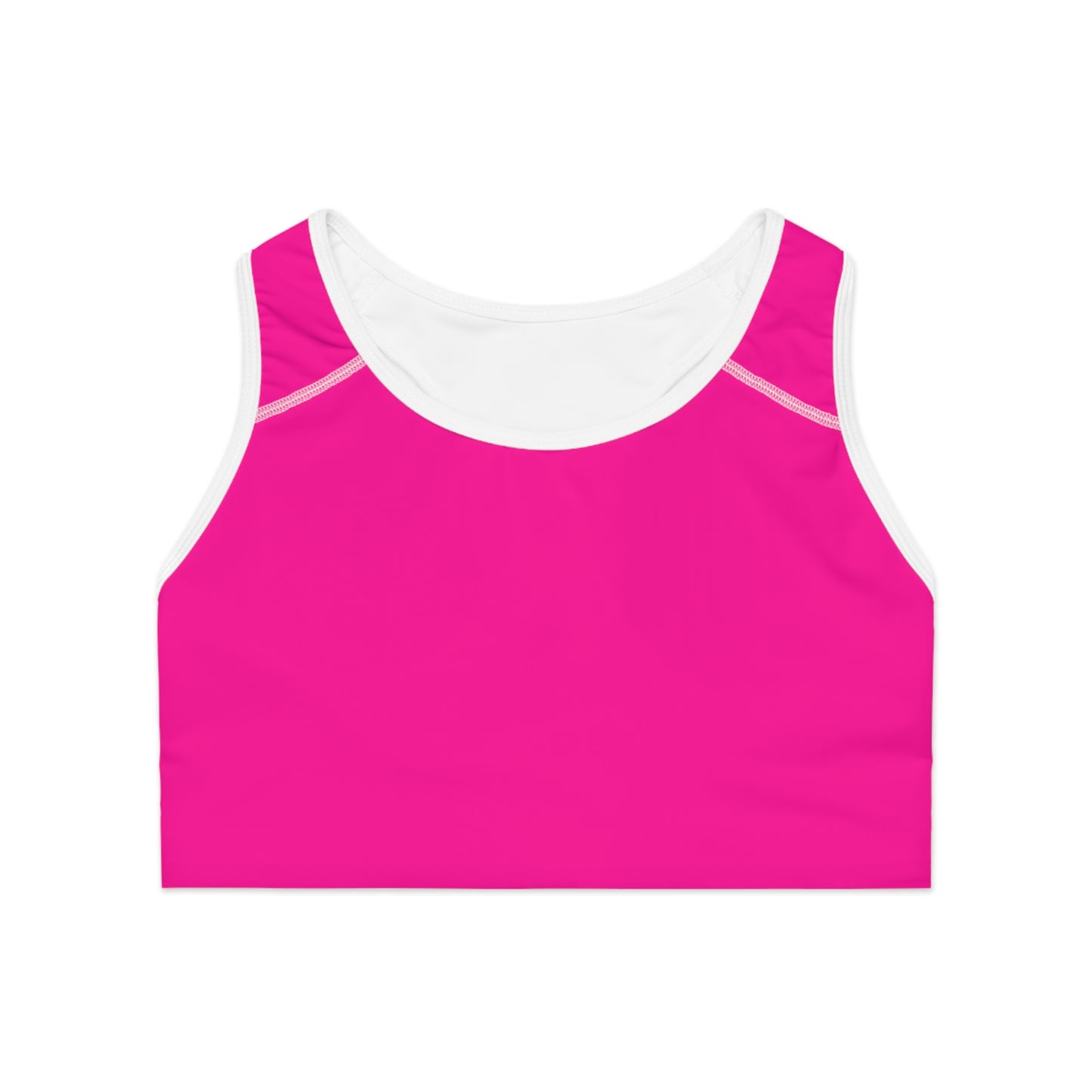 #FF0099 Sharp Pink - High Performance Sports Bra