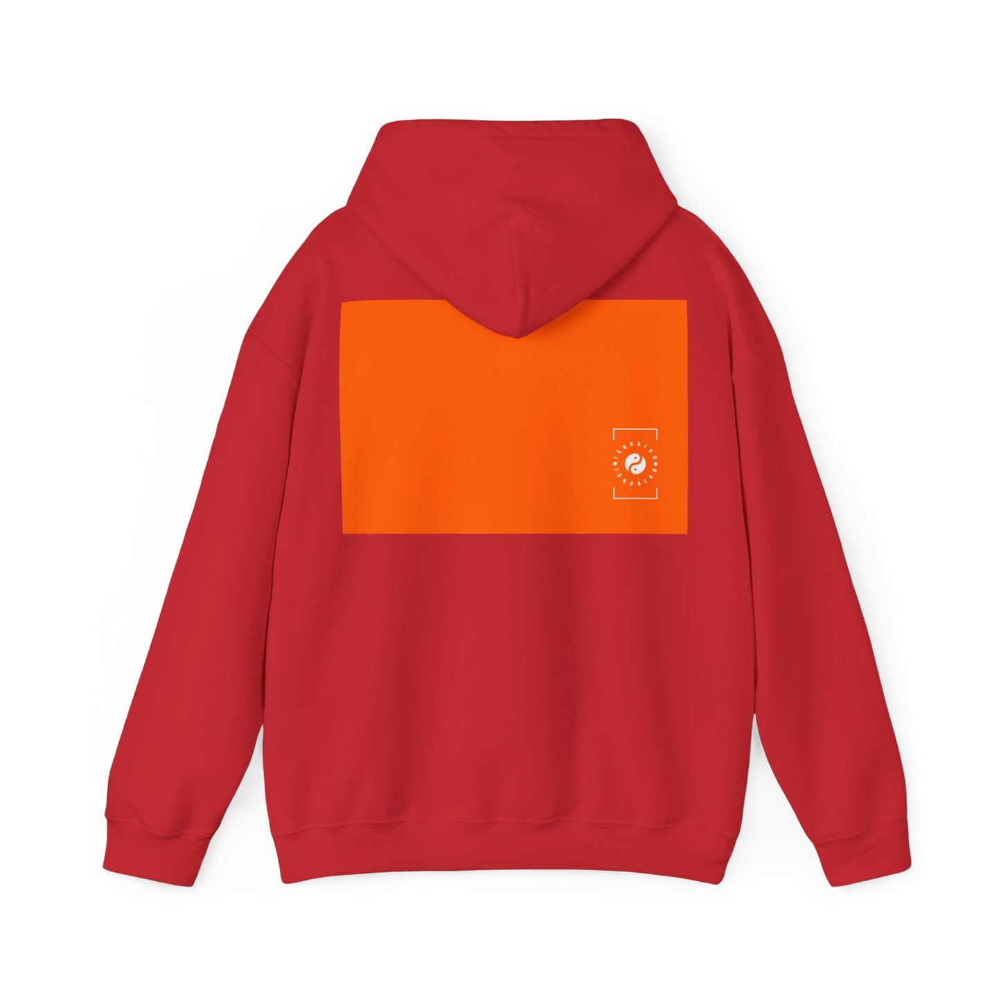 Orange fluo #FF6700 - Sweat à capuche