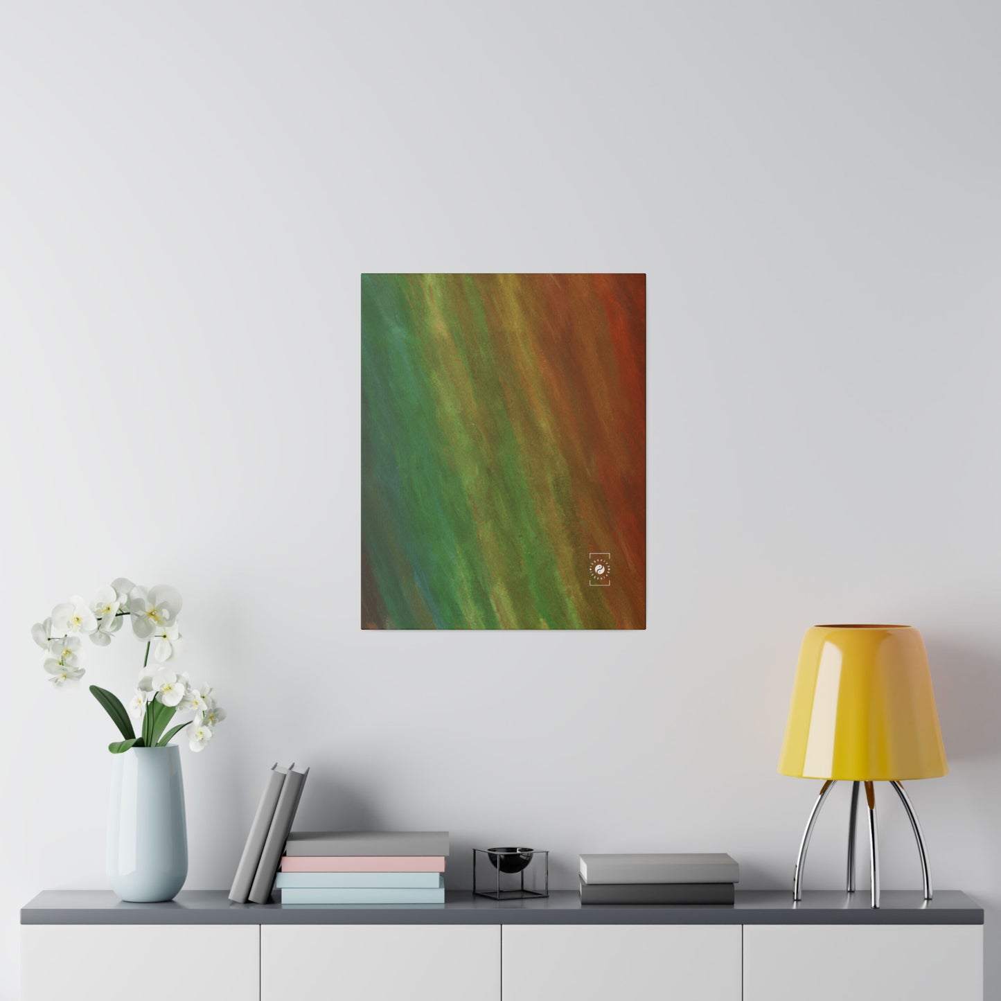 Subtle Rainbow Mood - Art Print Canvas