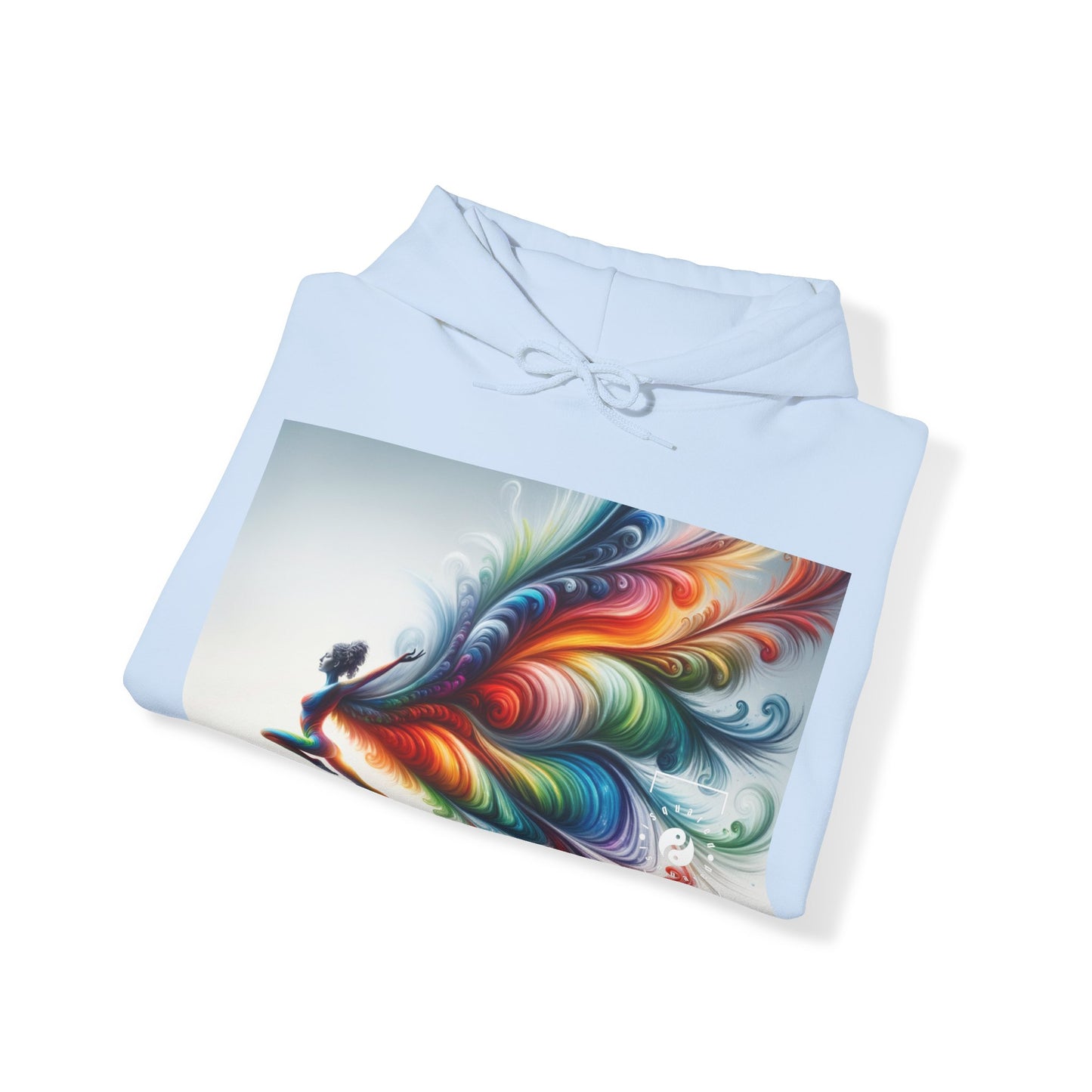 "Yogini's Rainbow Flight" - Hoodie