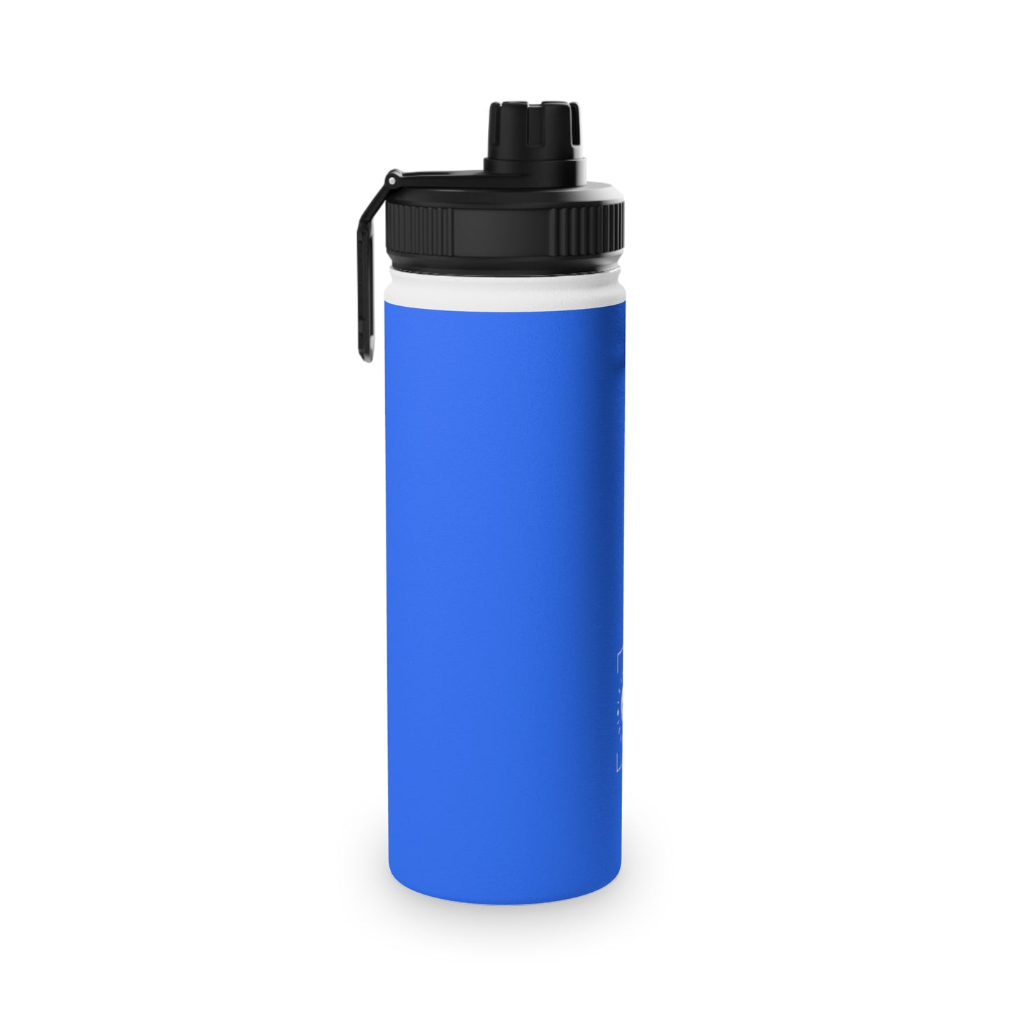 #2C75FF Electric Blue - Sports Water Bottle