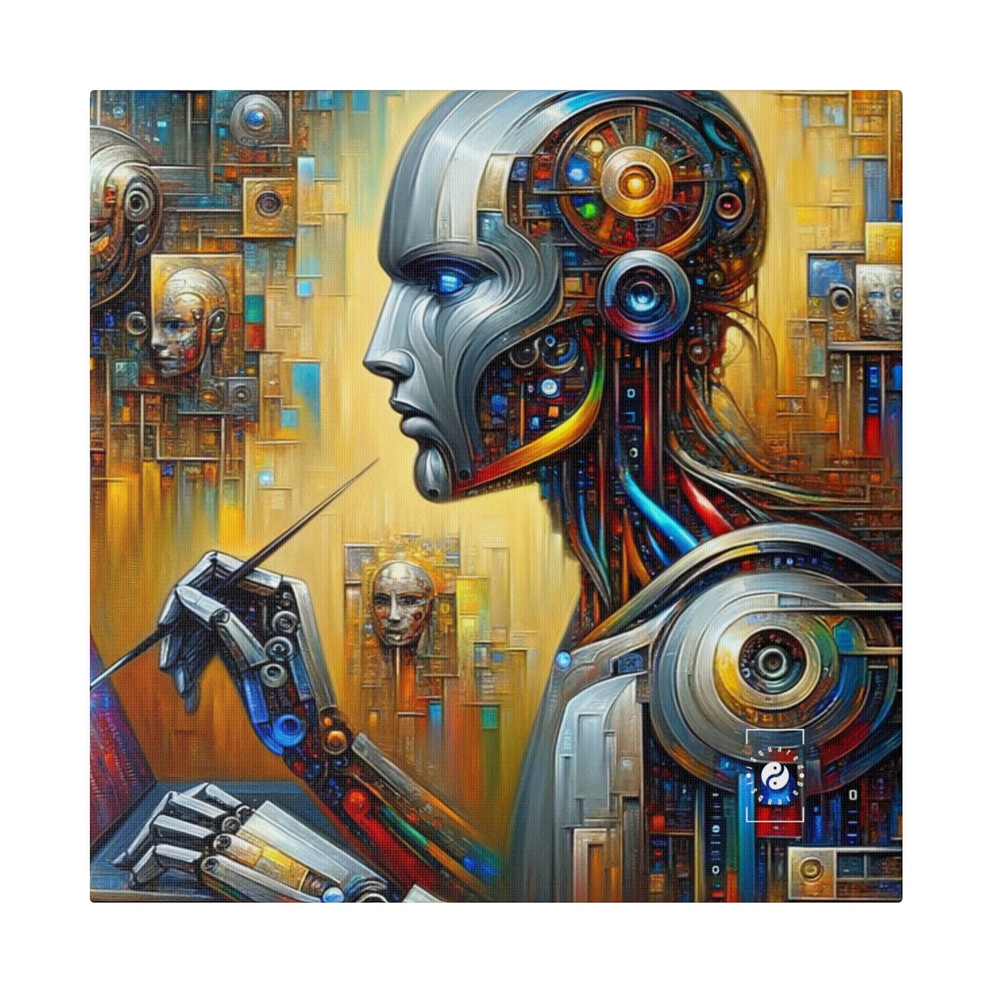 TechnoGenesis - Art Print Canvas