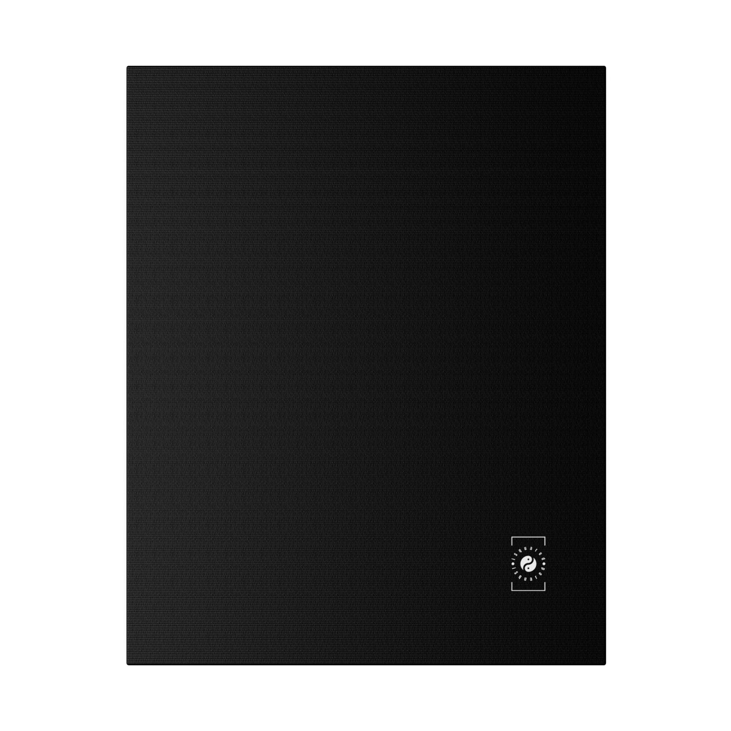 Pure Black - Art Print Canvas