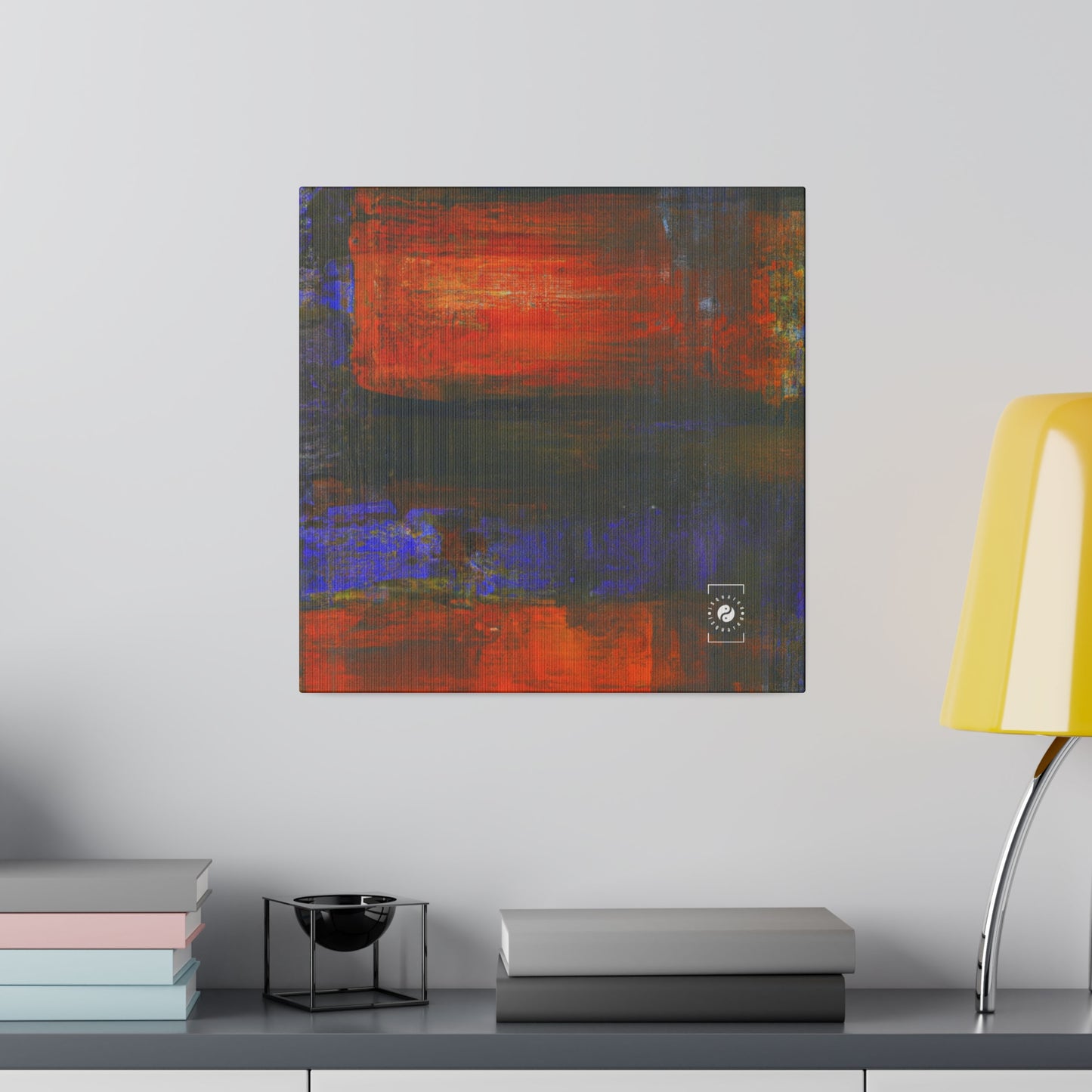 "Chromatic Reverie" - Art Print Canvas