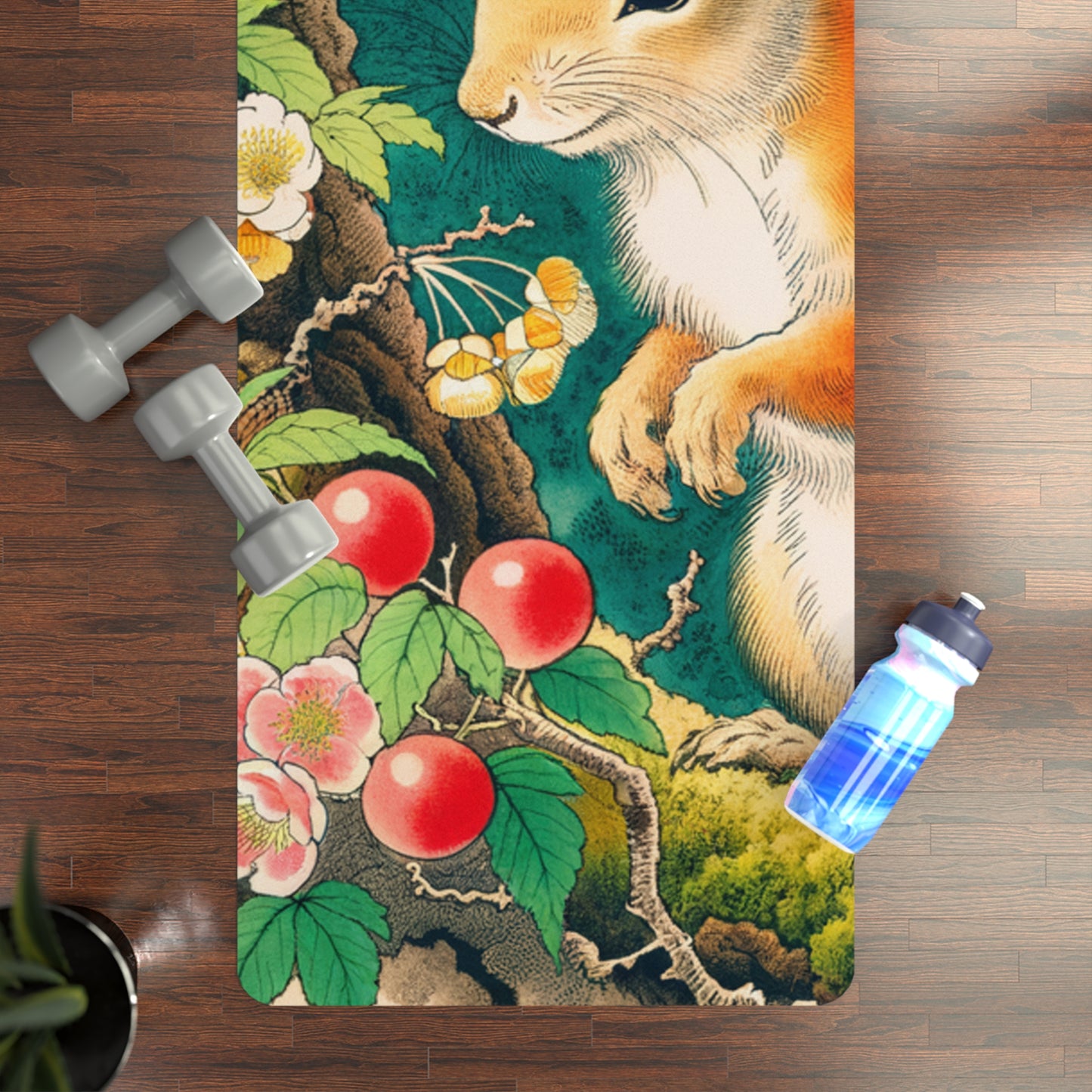 Squirrel's Serenity  - Yoga Mat