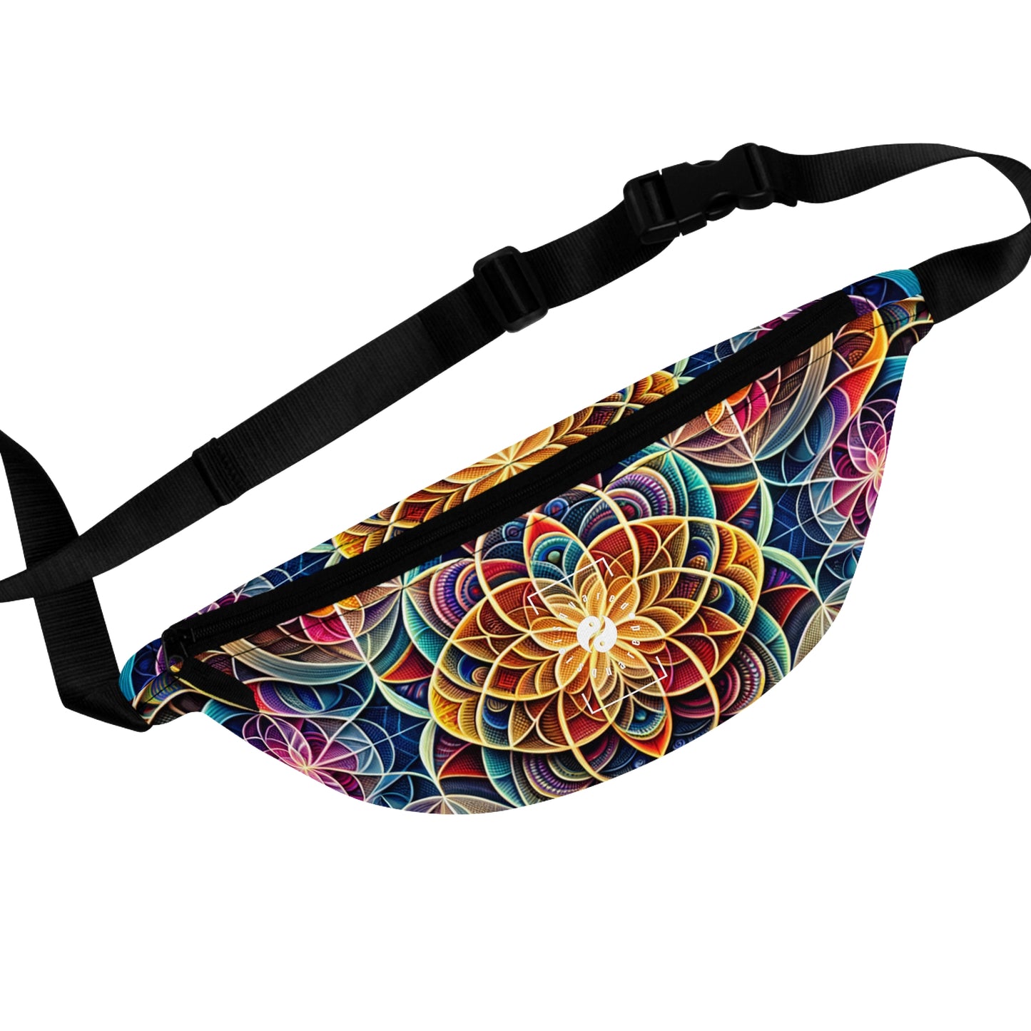 "Sacred Symmetry: Infinite Radiance of Love" - Fanny Pack