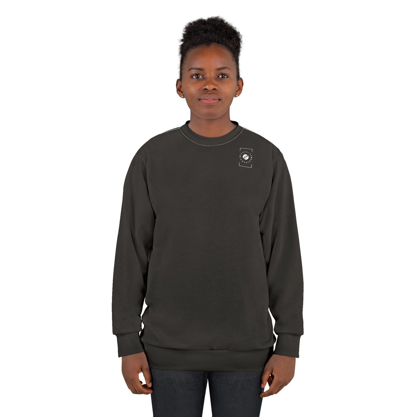 Pure Black - Unisex Sweatshirt