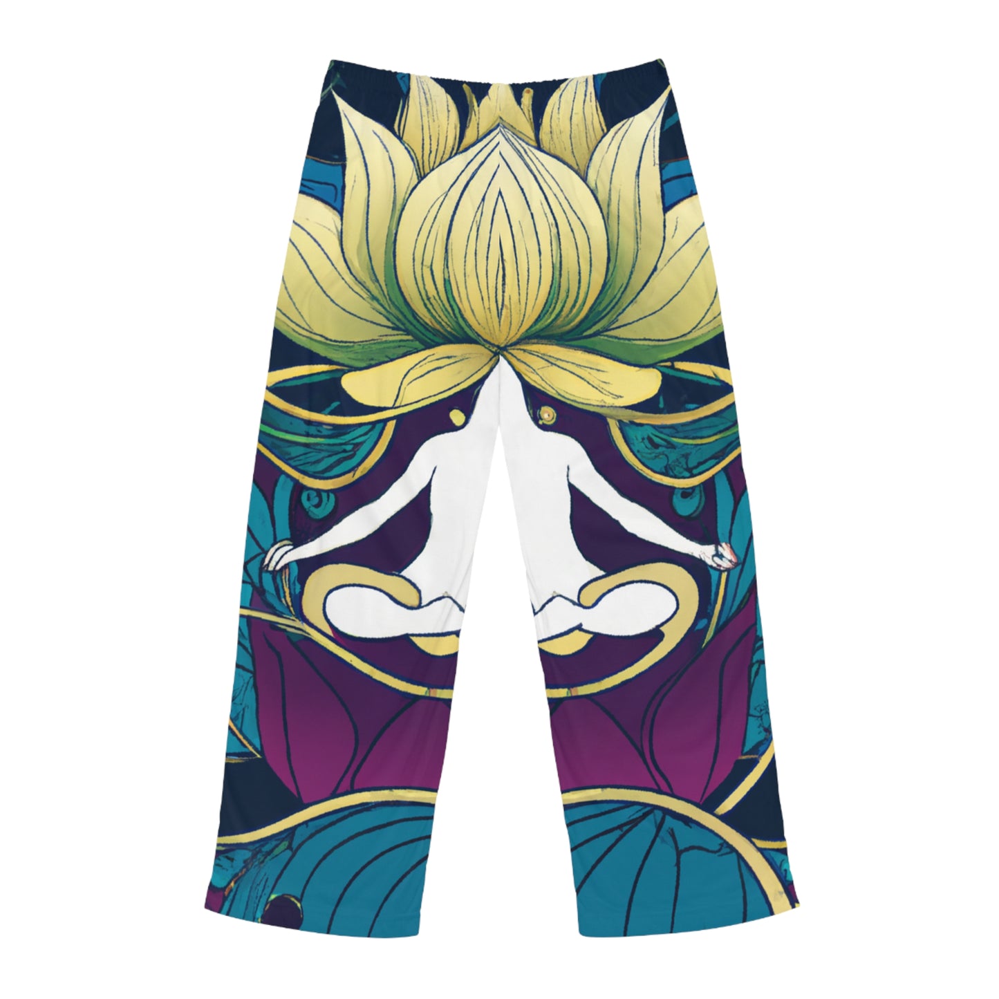 "Lotus Serenity Dance" - men's Lounge Pants