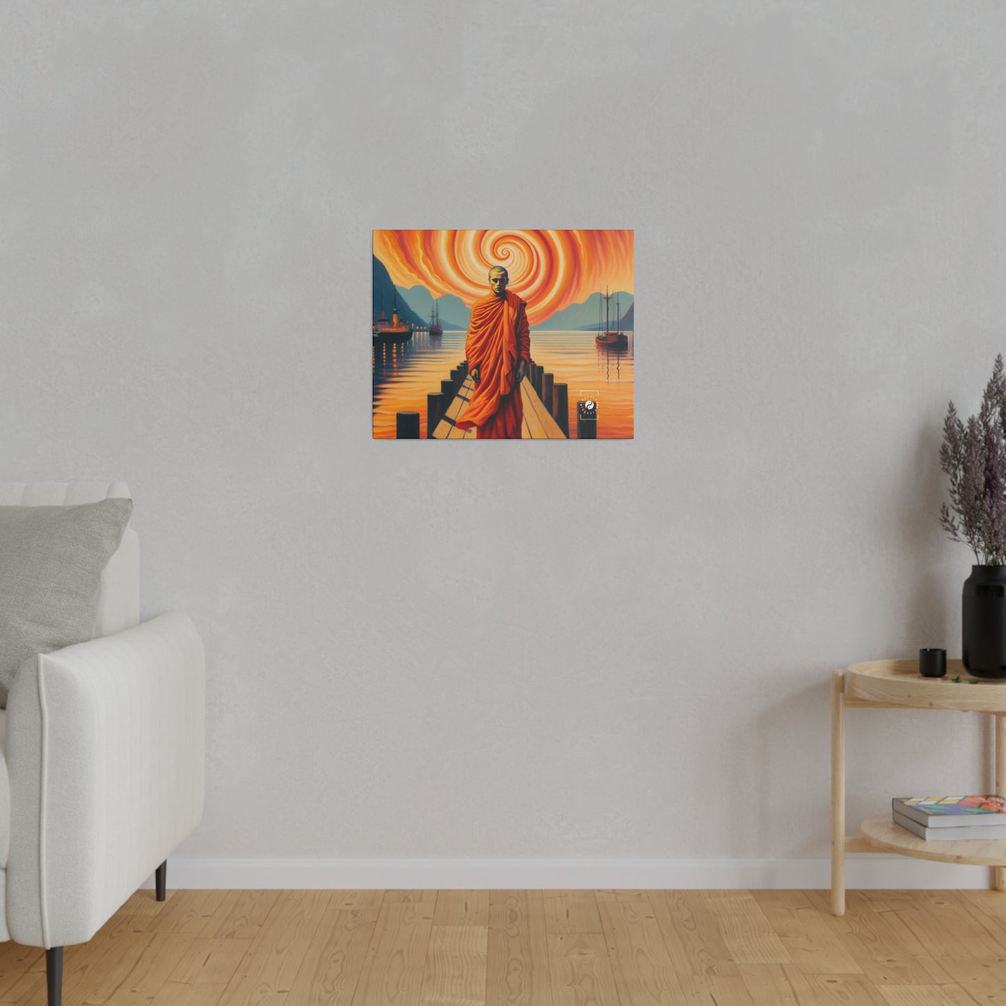 Serenity's Echo - Art Print Canvas