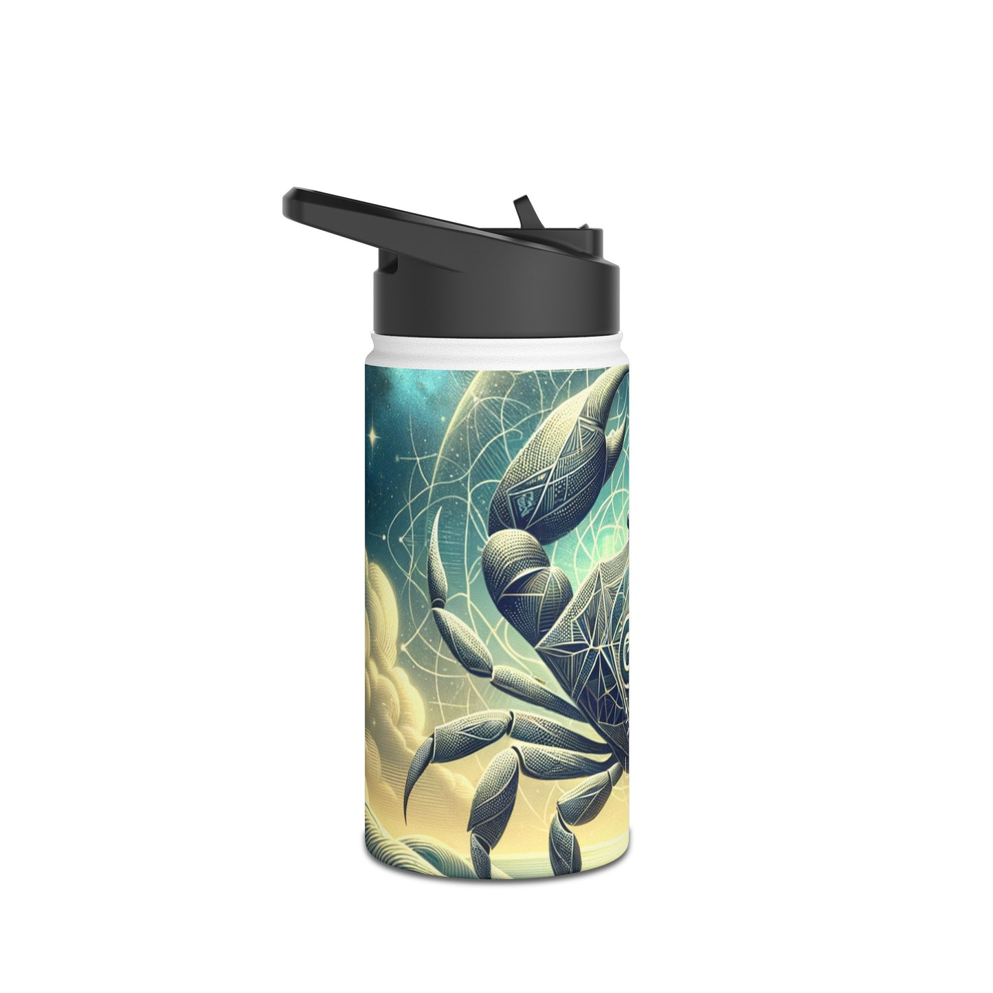 Crab Constellation Yoga - Water Bottle