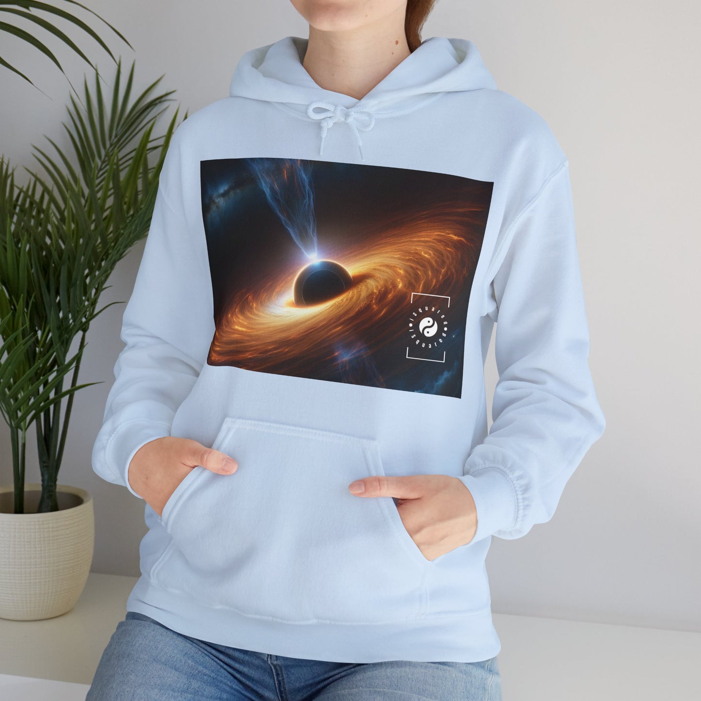 "Discs of Illumination: Black Hole Reverie" - Hoodie