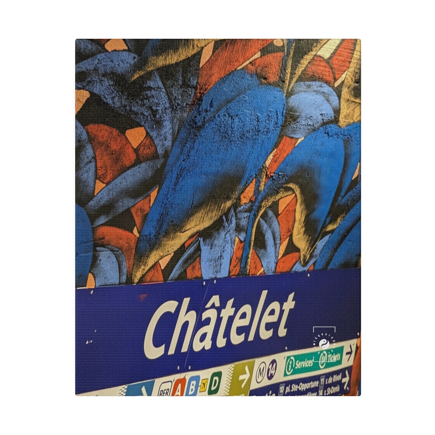 Châtelet - Impression sur toile