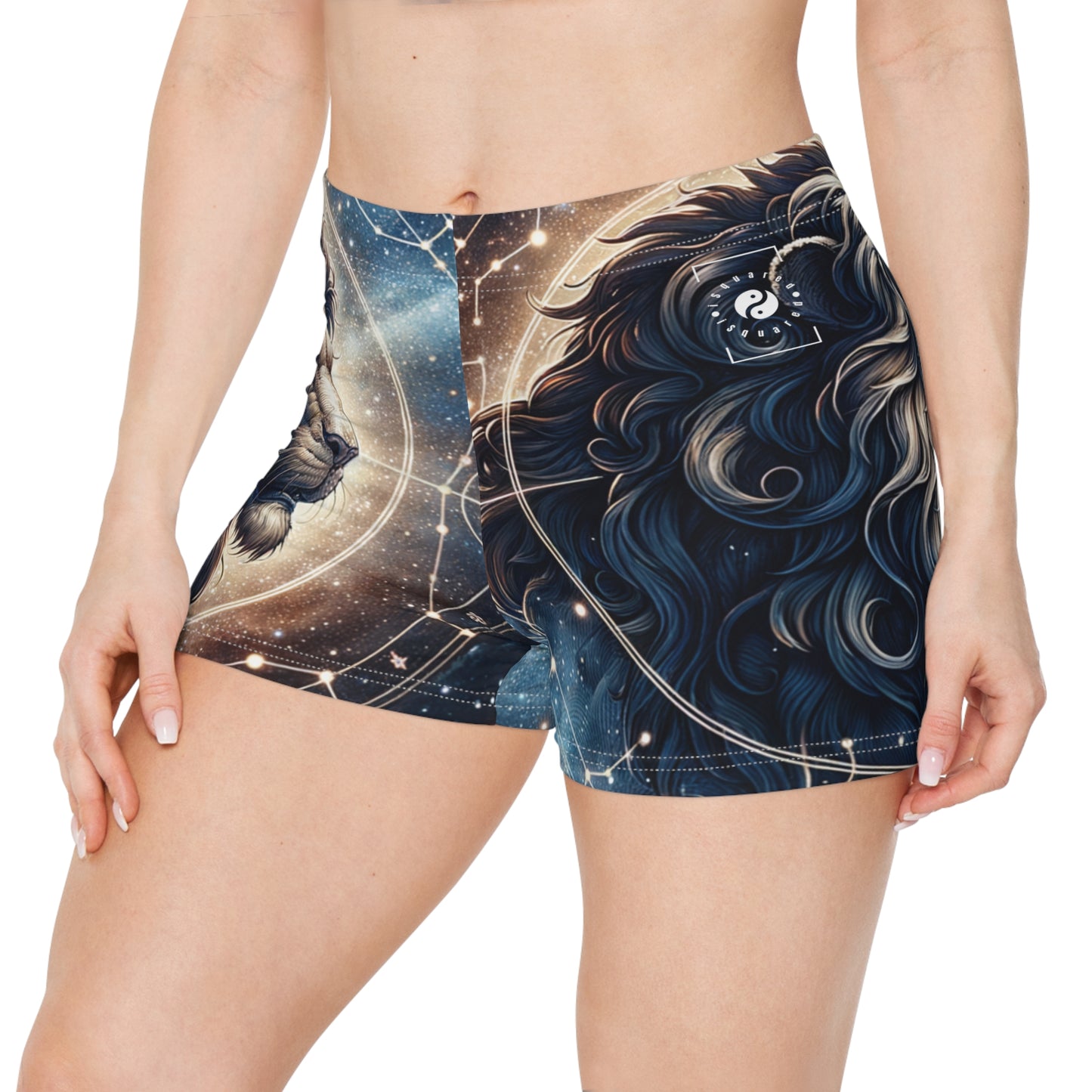 Celestial Leo Roar - Mini Hot Yoga Short