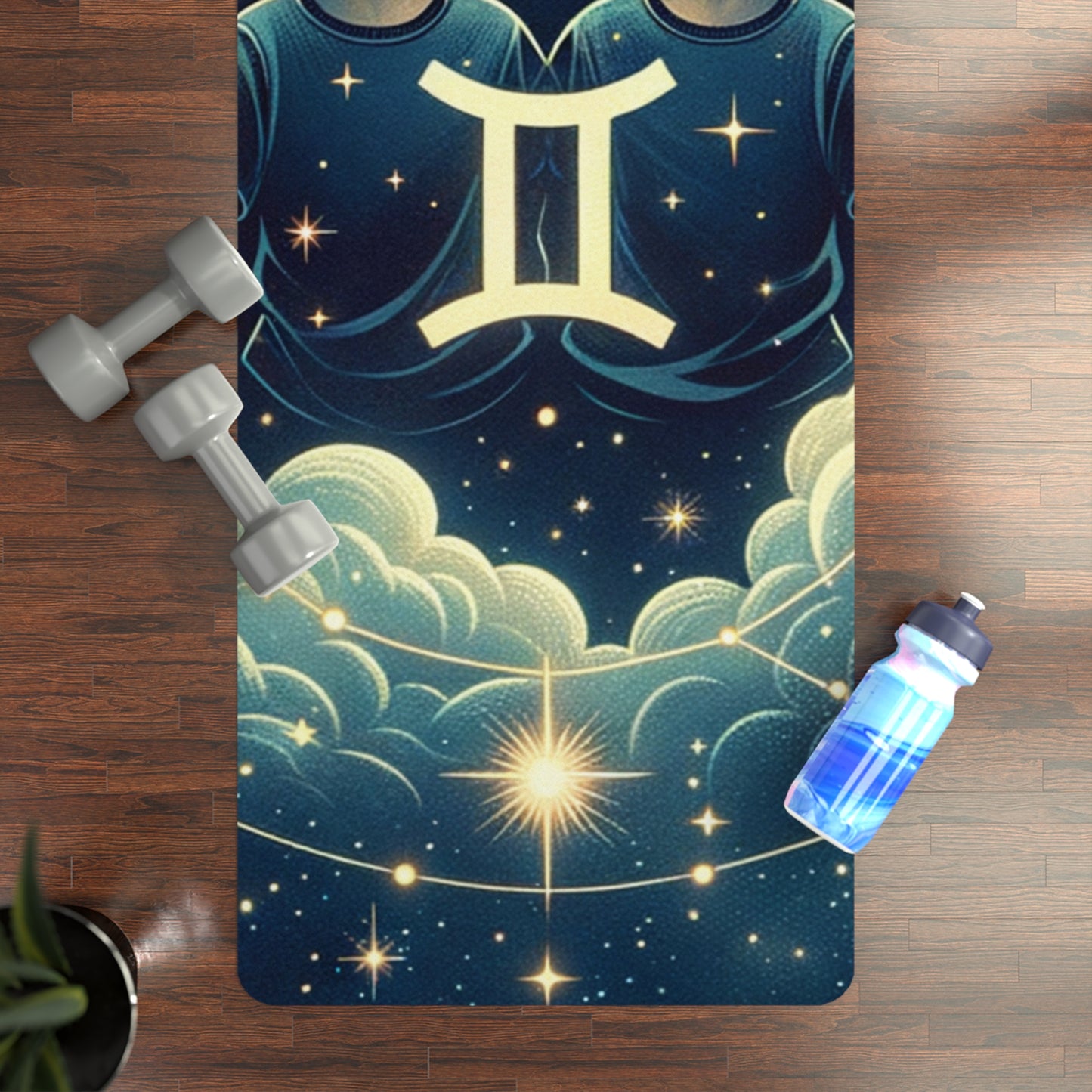 "Celestial Twinfinity" - Yoga Mat