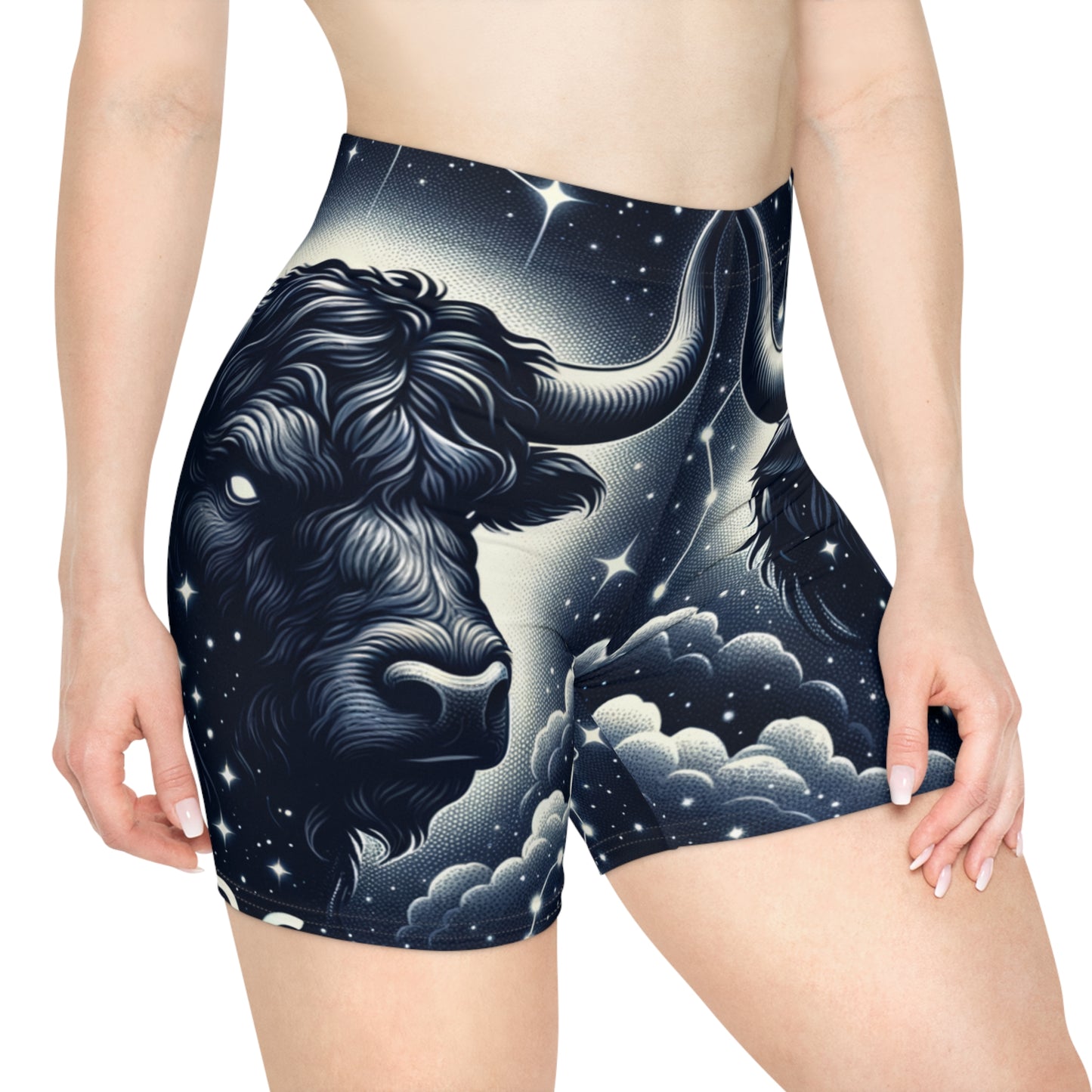 Celestial Taurine Constellation - Hot Yoga Short