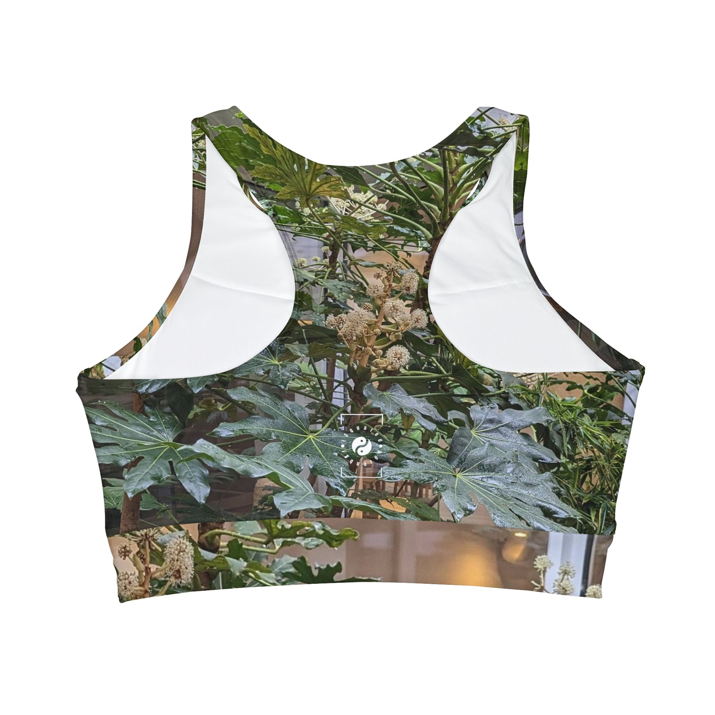 Plasky Jungle - High Neck Crop Top