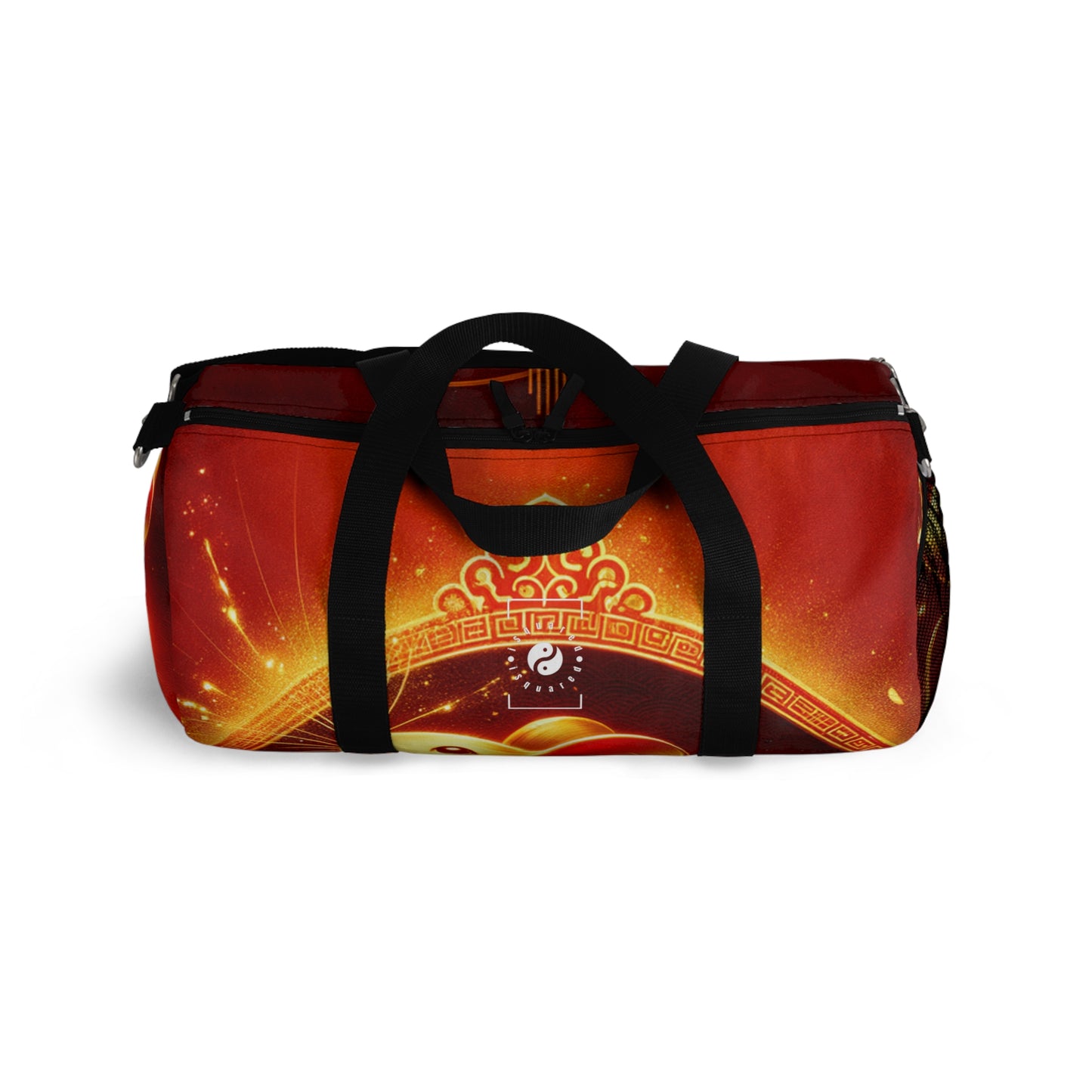 "Golden Emissary: A Lunar New Year's Tribute" - Duffle Bag