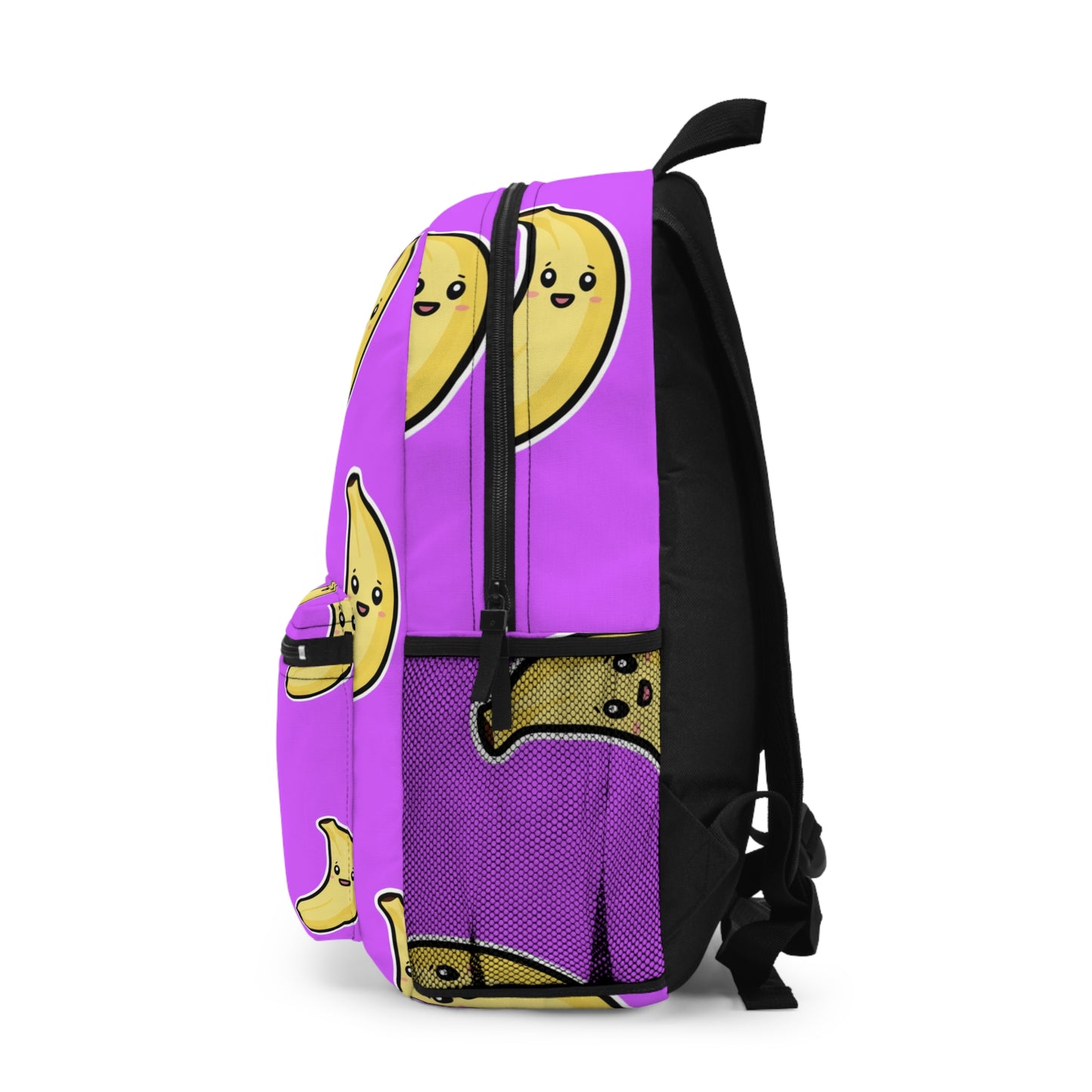 #D65BFF Purple + Banana - Backpack