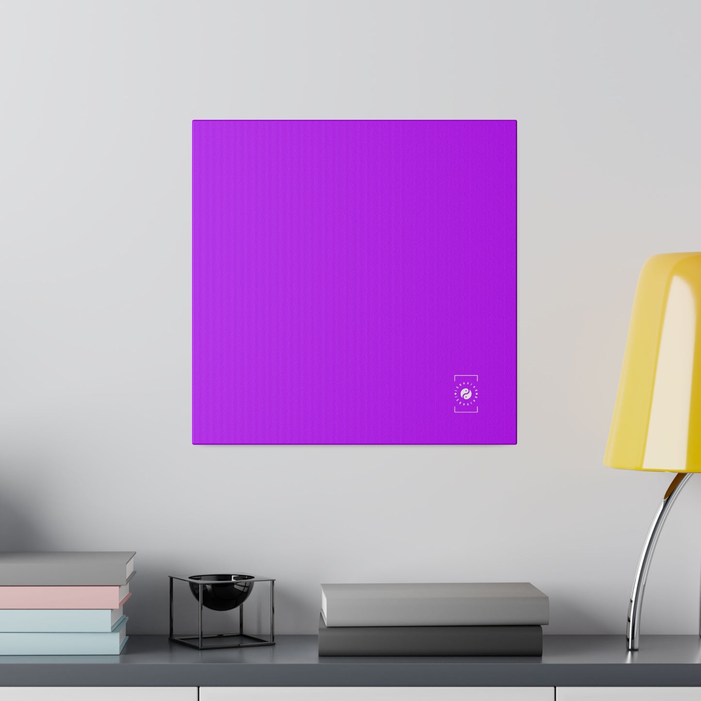 #BF00FF Electric Purple - Art Print Canvas