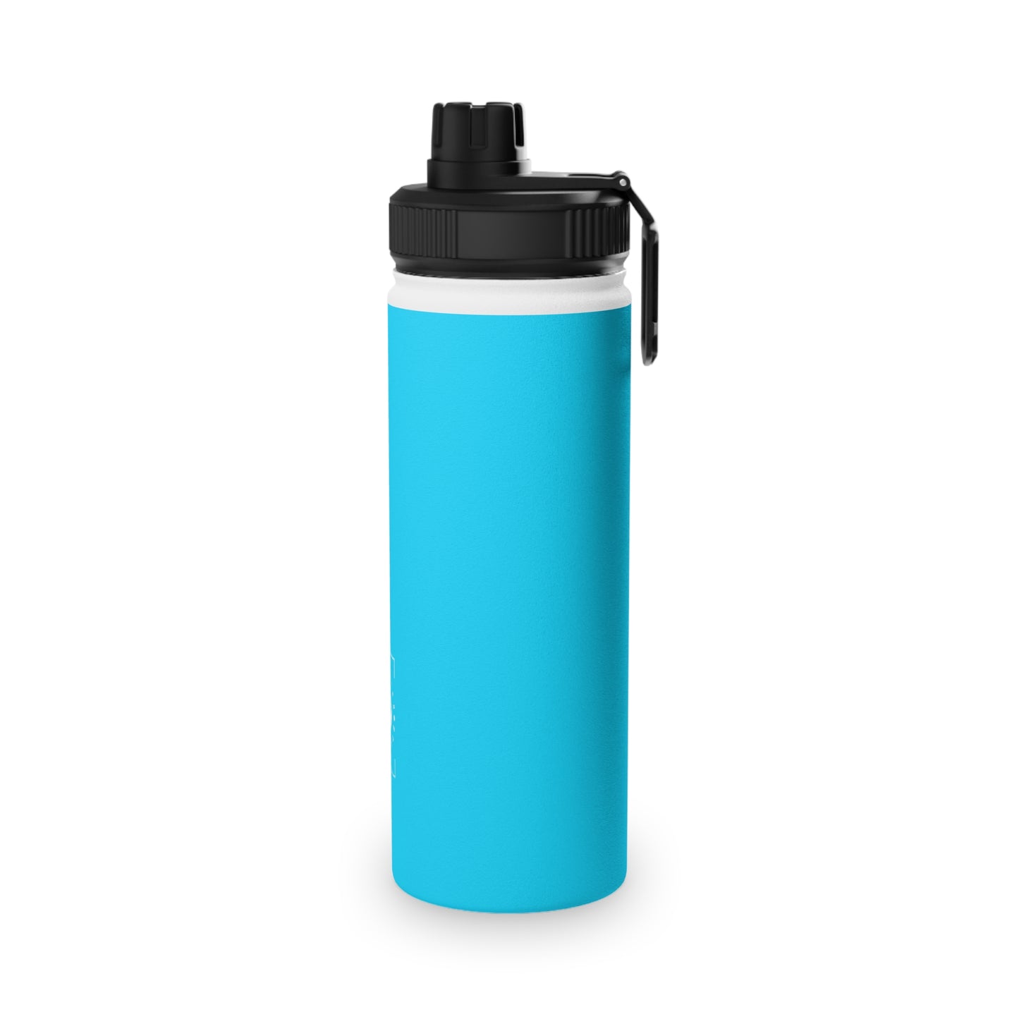 #04D9FF  Neon Blue - Sports Water Bottle