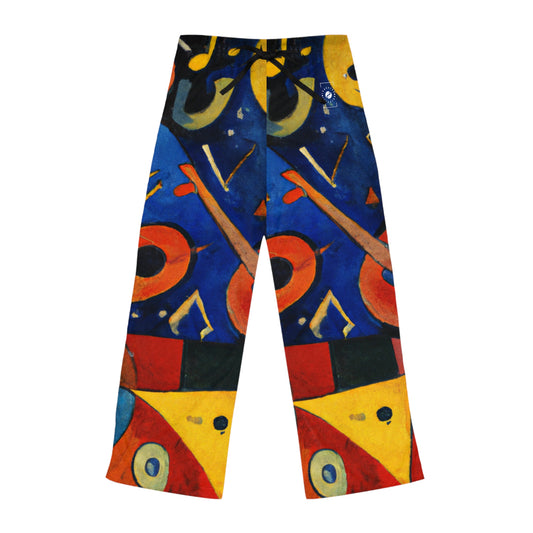 Melodic Abstractions: A Kandinskian Orchestra - Women lounge pants