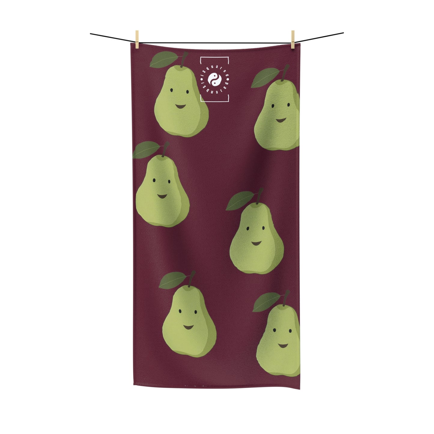 #60182D Deep Siena + Pear - All Purpose Yoga Towel