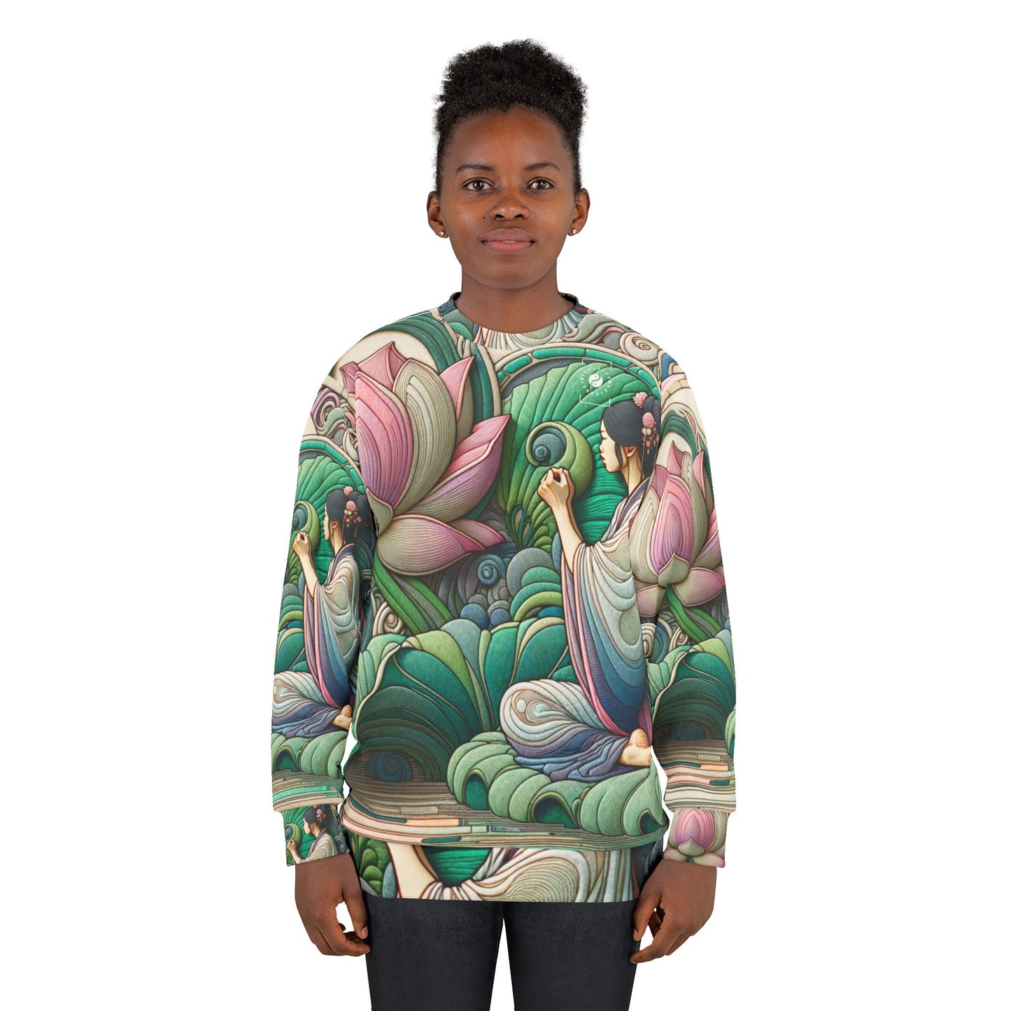 "Lotus Echo Serenity" - Unisex Sweatshirt