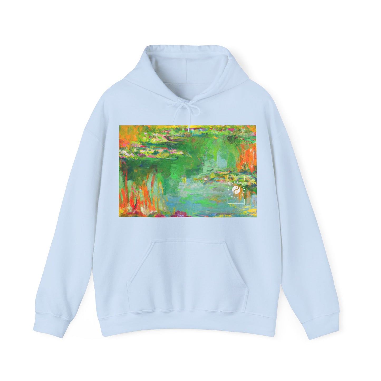 "Lily Aquarelle: Dusk Reflections" - Hoodie