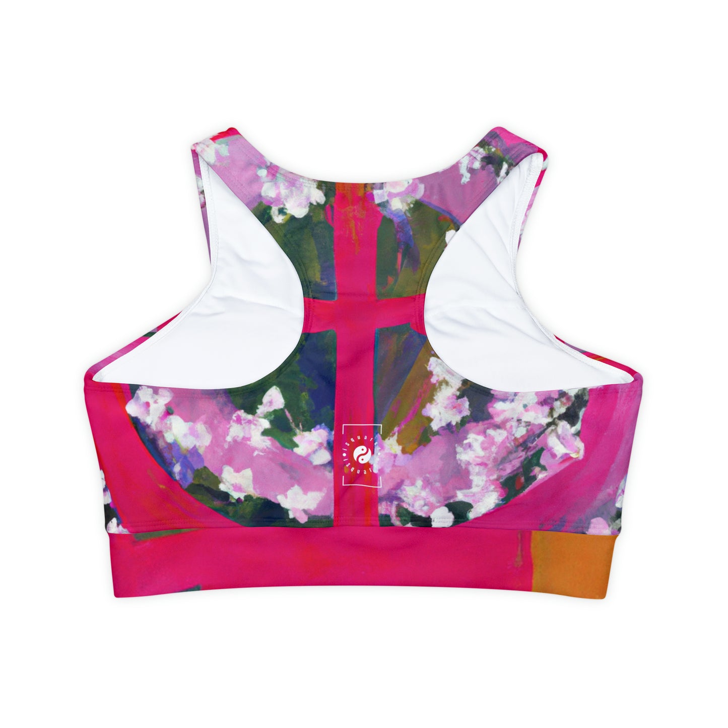 "Bloom Resurgence" - Soutien-gorge de sport doublé et rembourré