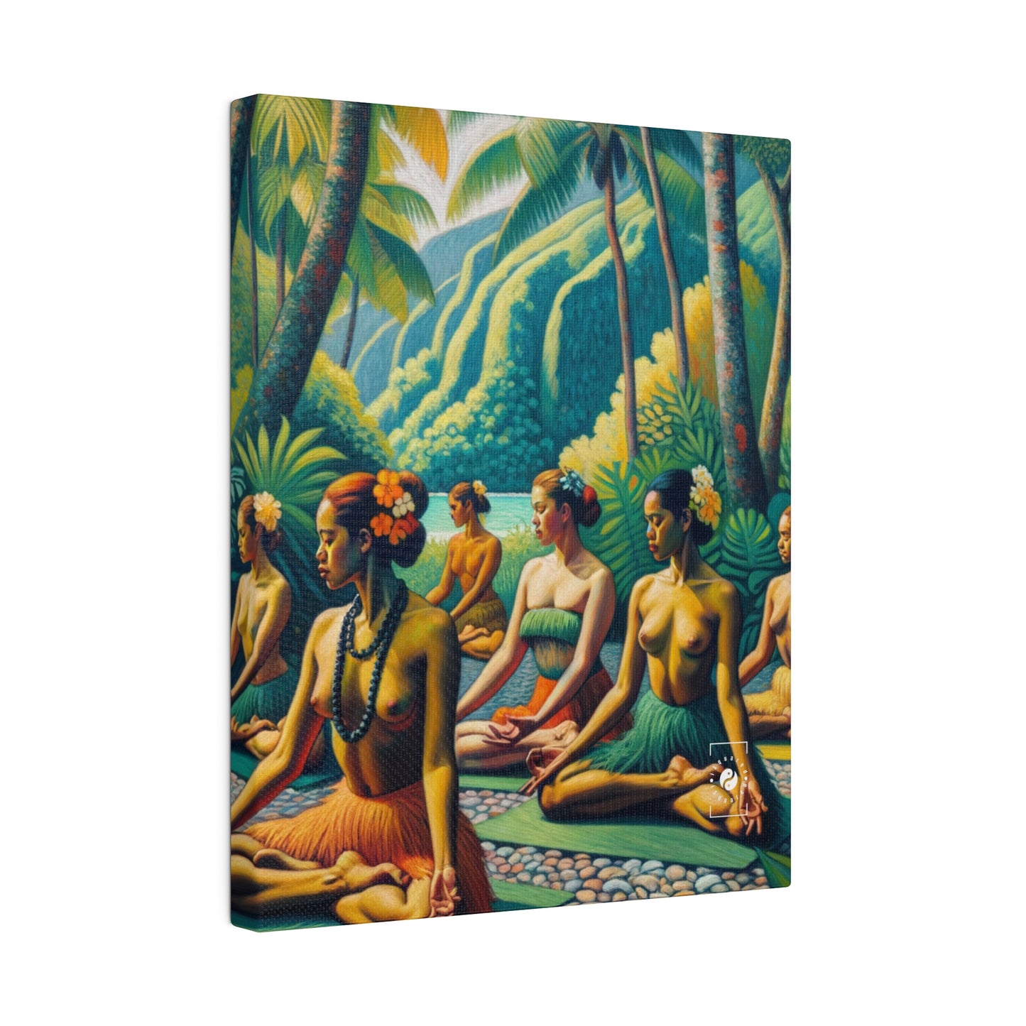 Tahitian Tranquility - Art Print Canvas