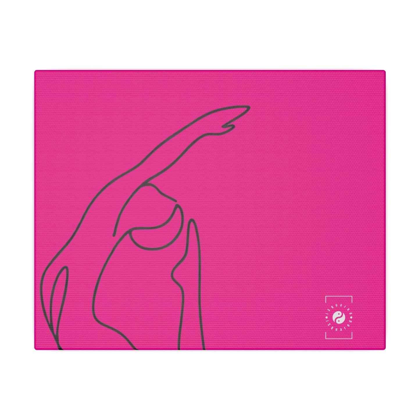 Line Art Pigeon Pose - Art Print Canvas