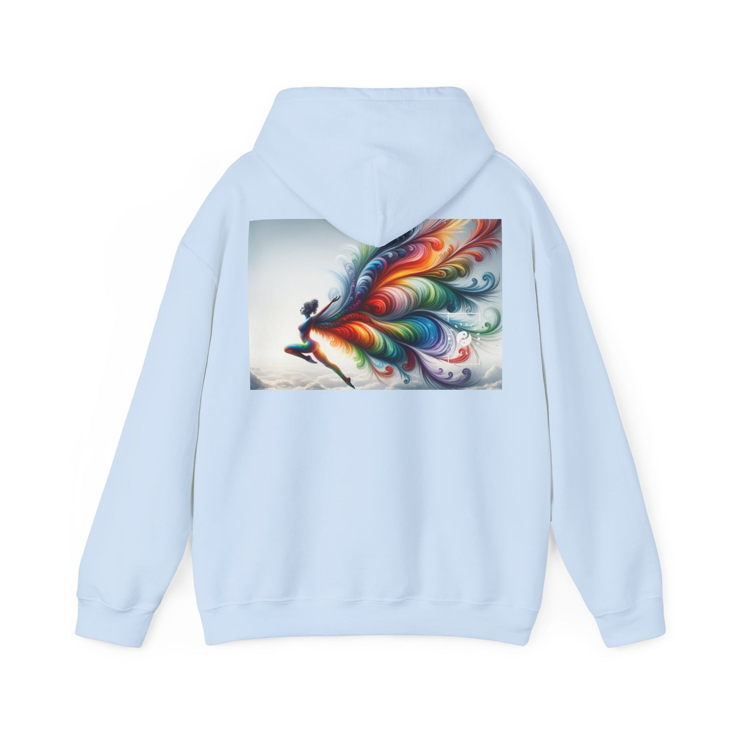 "Yogini's Rainbow Flight" - Hoodie