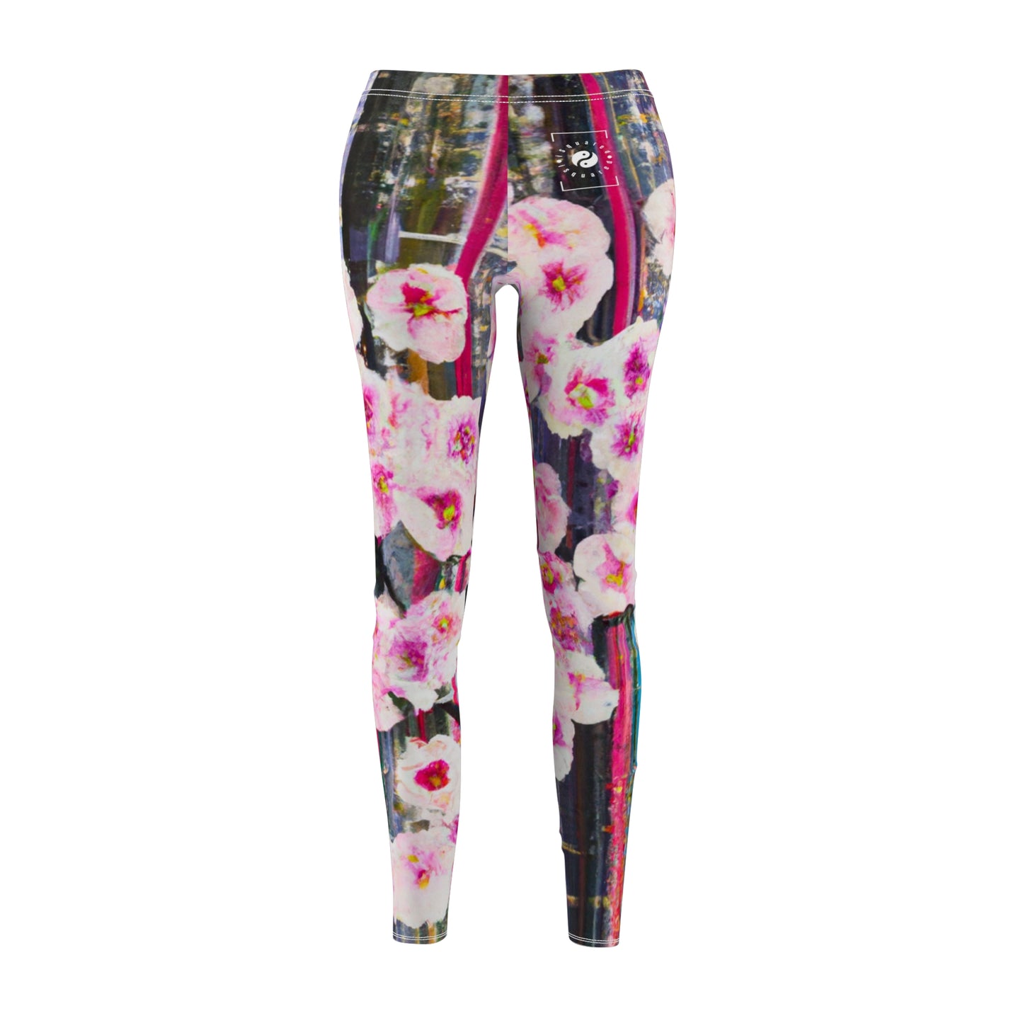 Abstract Bloom 05 - Casual Leggings