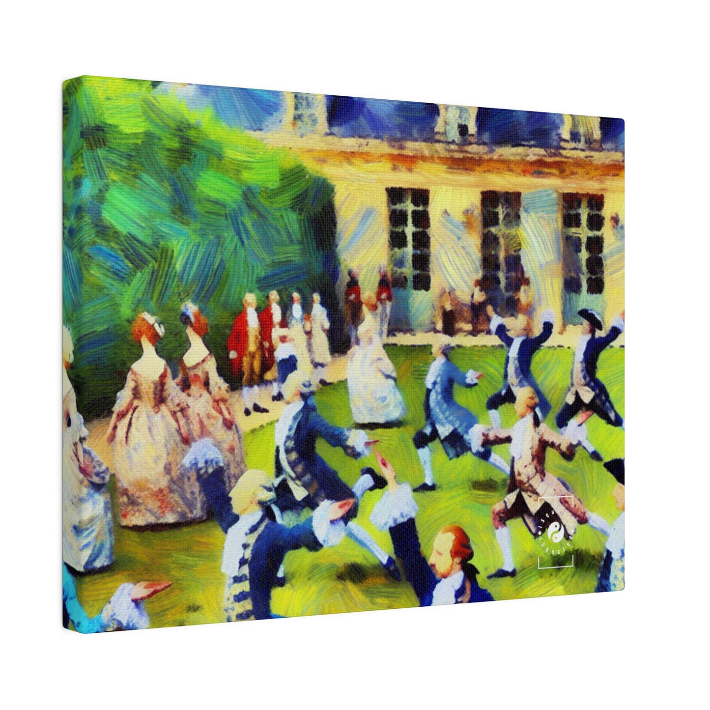 Versailles Vinyasa - Impression sur toile