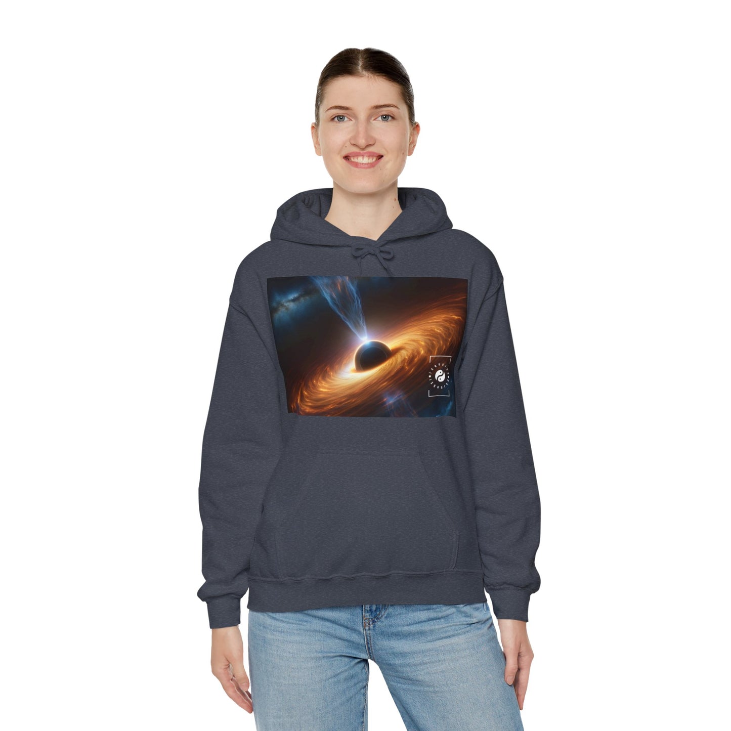 "Discs of Illumination: Black Hole Reverie" - Hoodie