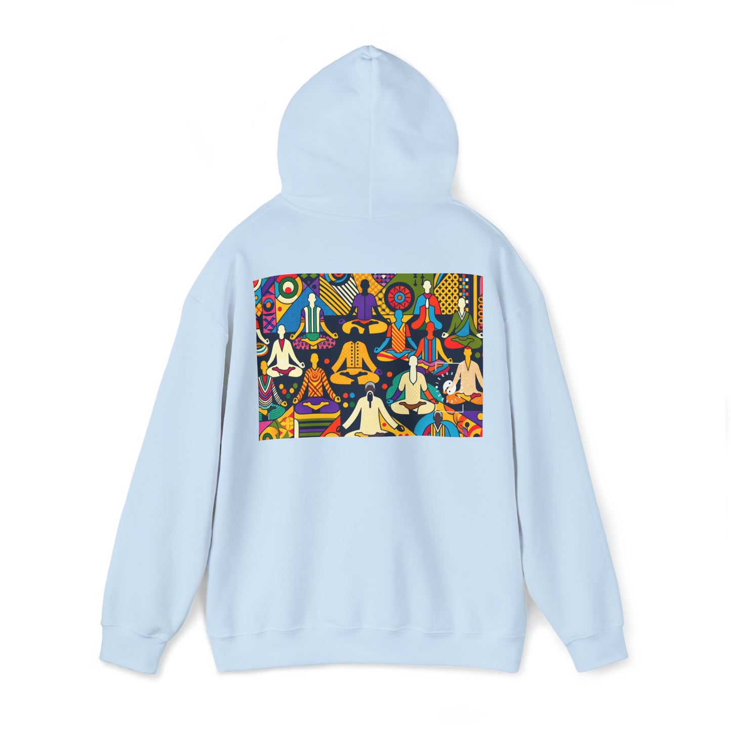 Vibrant Sadana: Prana in Nouveau Réalité - Hoodie